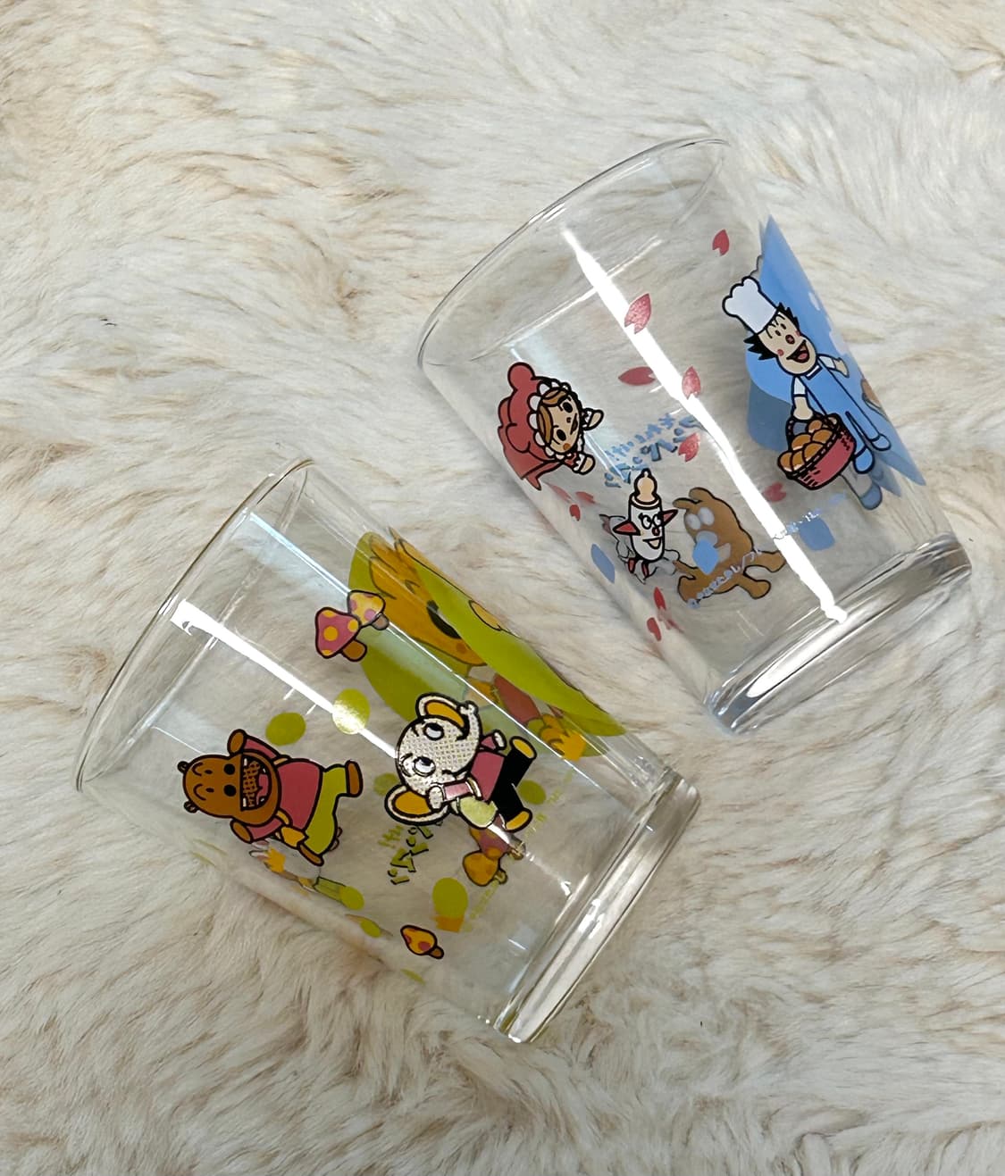 호빵맨 빈티지 유리컵세트 상품이미지3