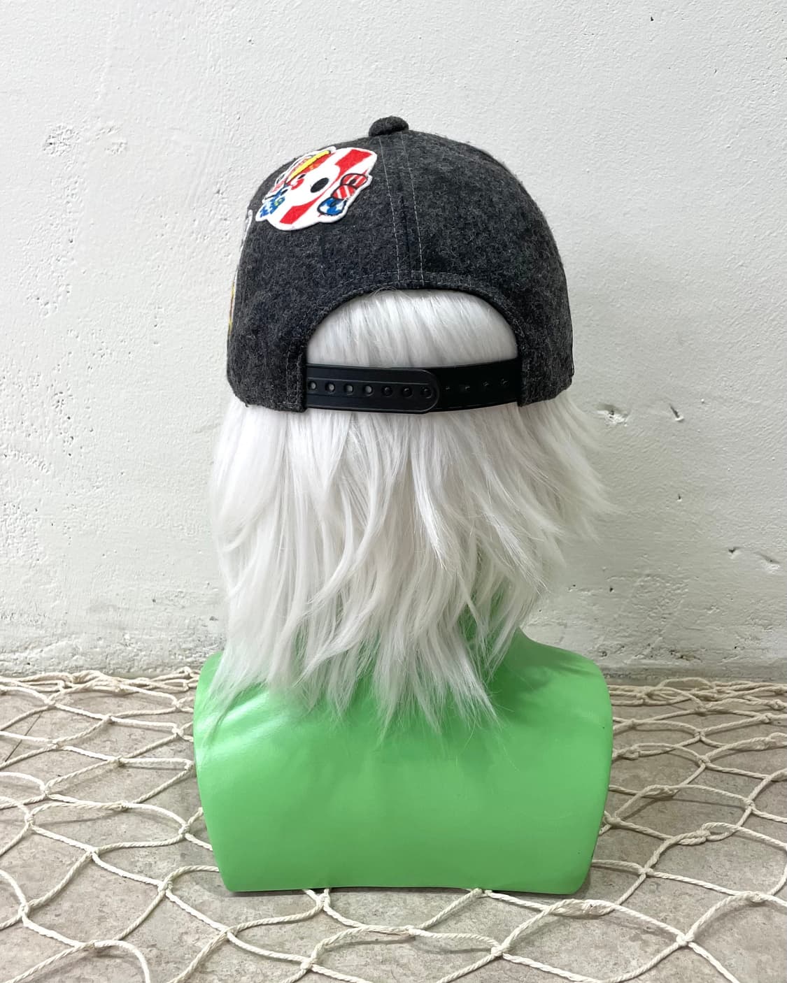 Joyful Monster Bear Wappen Star Grey Cap 상품이미지6