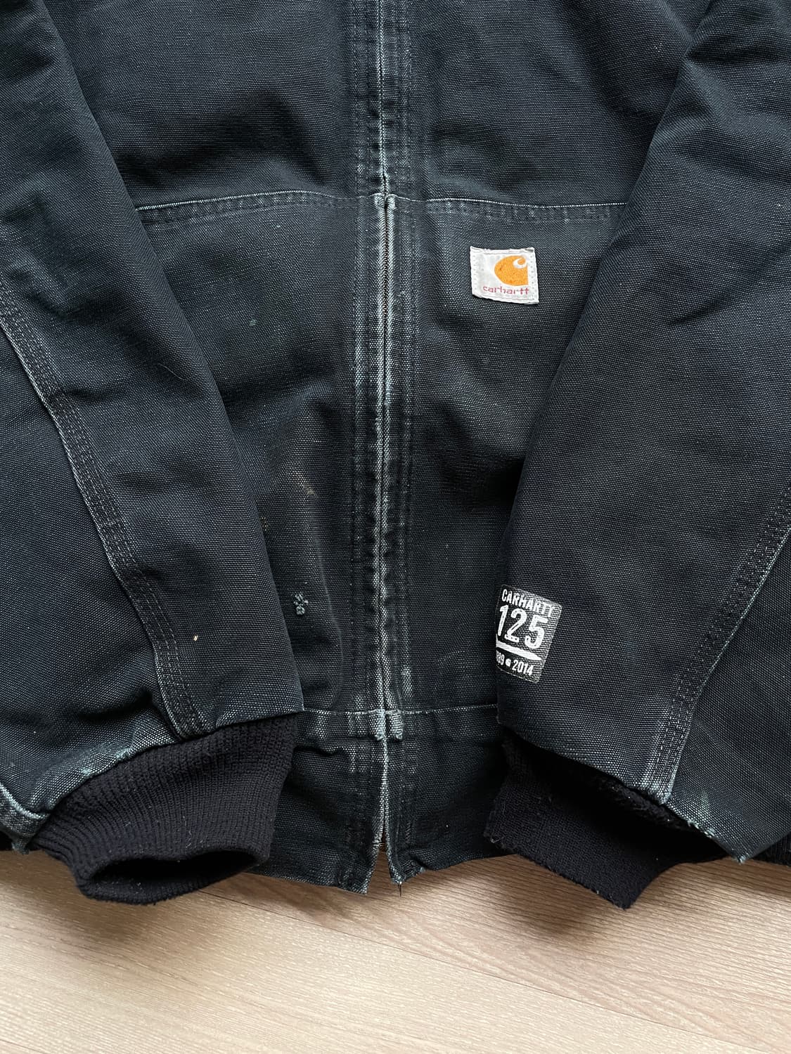 칼하트 j131 BLK 블랙 액티브 자켓 샌드스톤 carhart 상품이미지5