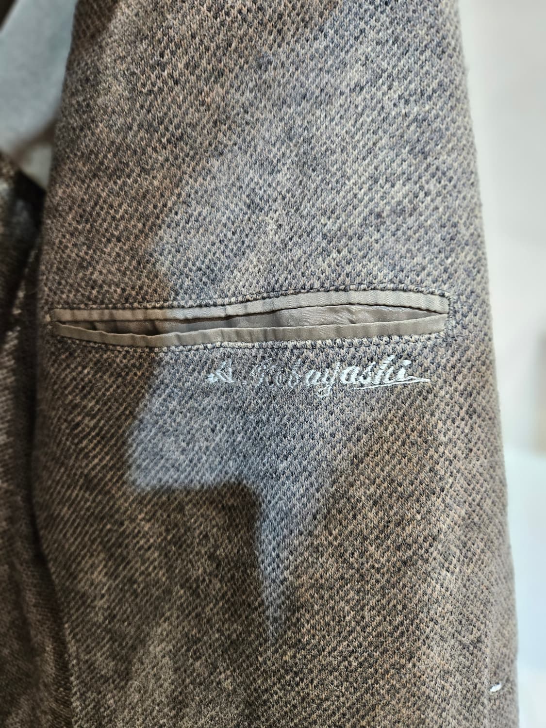 폴스튜어트 헤링본 울 블레이저 자켓 상품이미지5