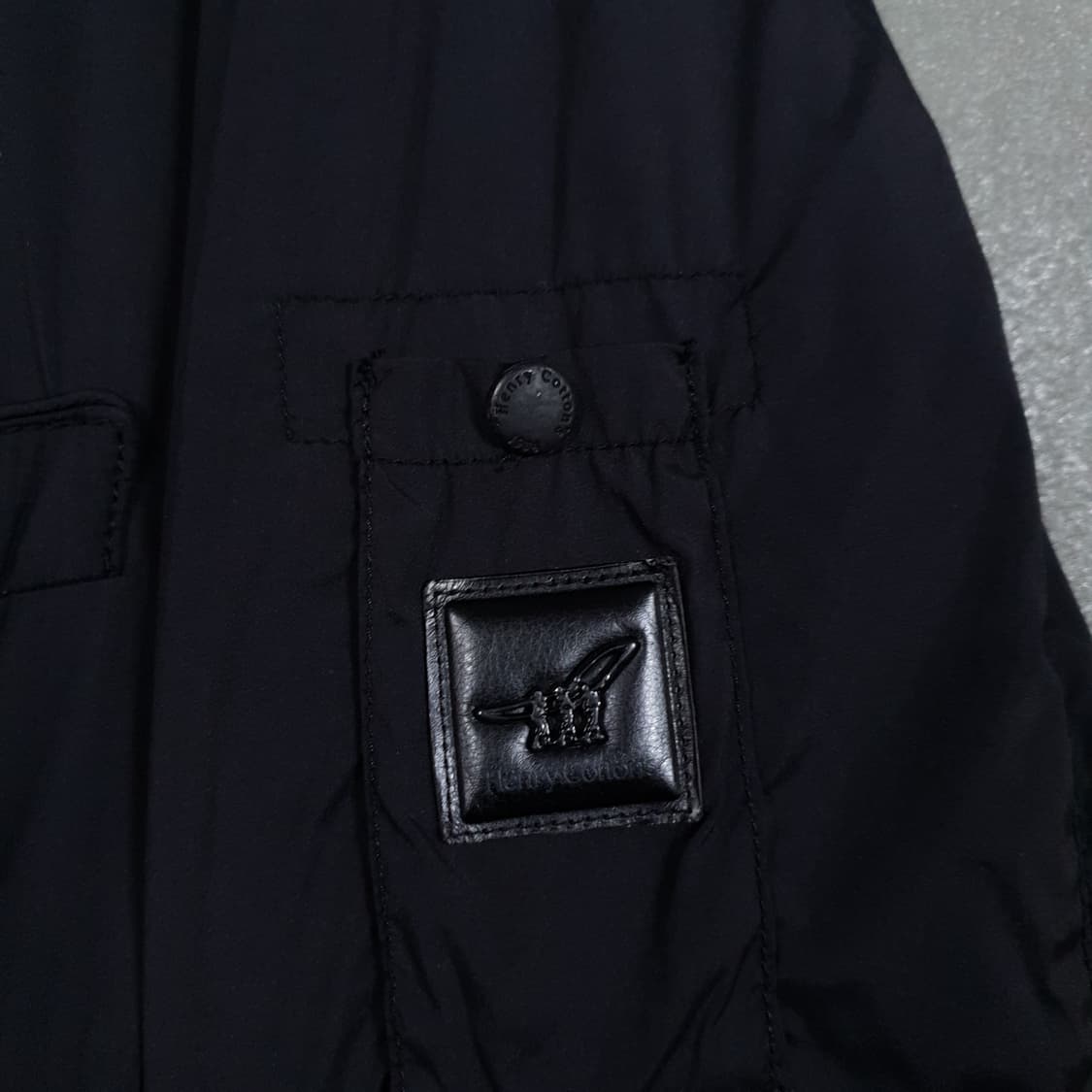 L) 헨리코튼 3M 신슐레이트 스트레치 포켓 패딩 자켓 블랙 100 상품이미지5