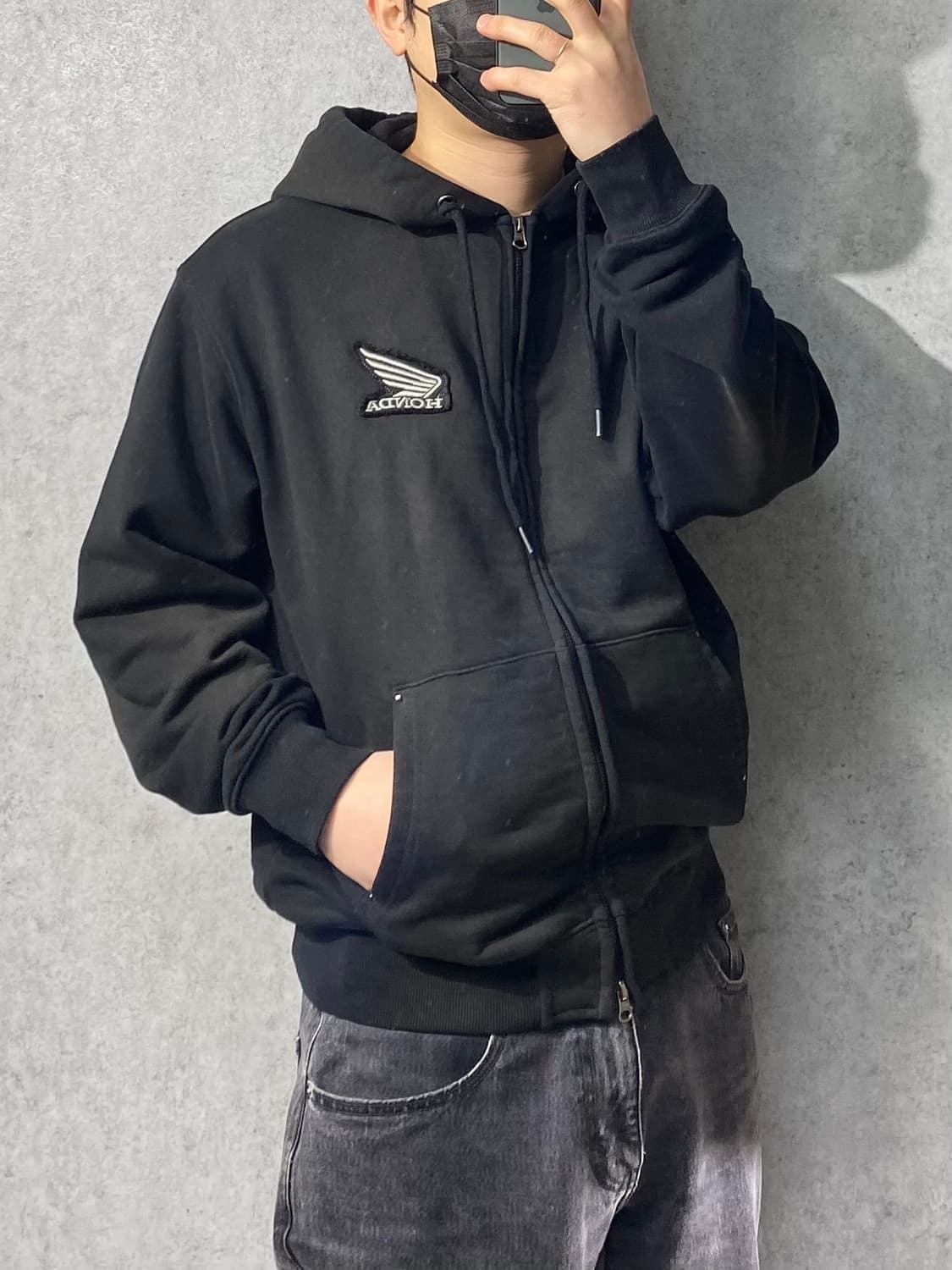 [S] HONDA x PHYPSDEPT 혼다 페이디드 투웨이 후드집업 상품이미지9