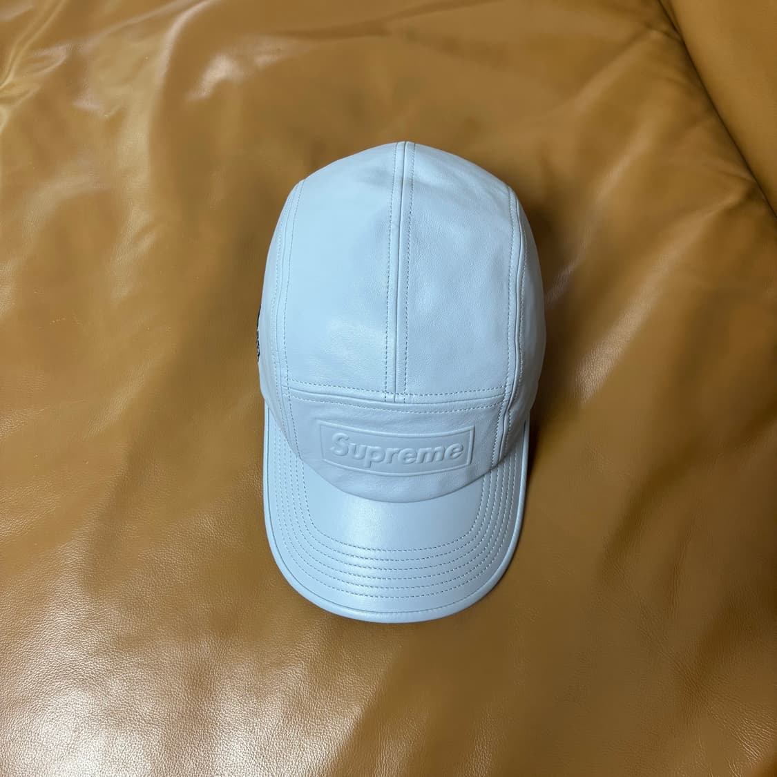 Supreme 슈프림 고어텍스 레더 그레이 캠프캡 모자 Gore-Tex 상품이미지5