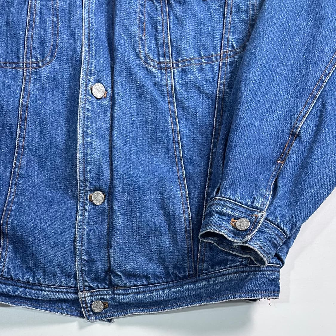 VTG 데님 쉐르파 트러커 자켓  상품이미지4