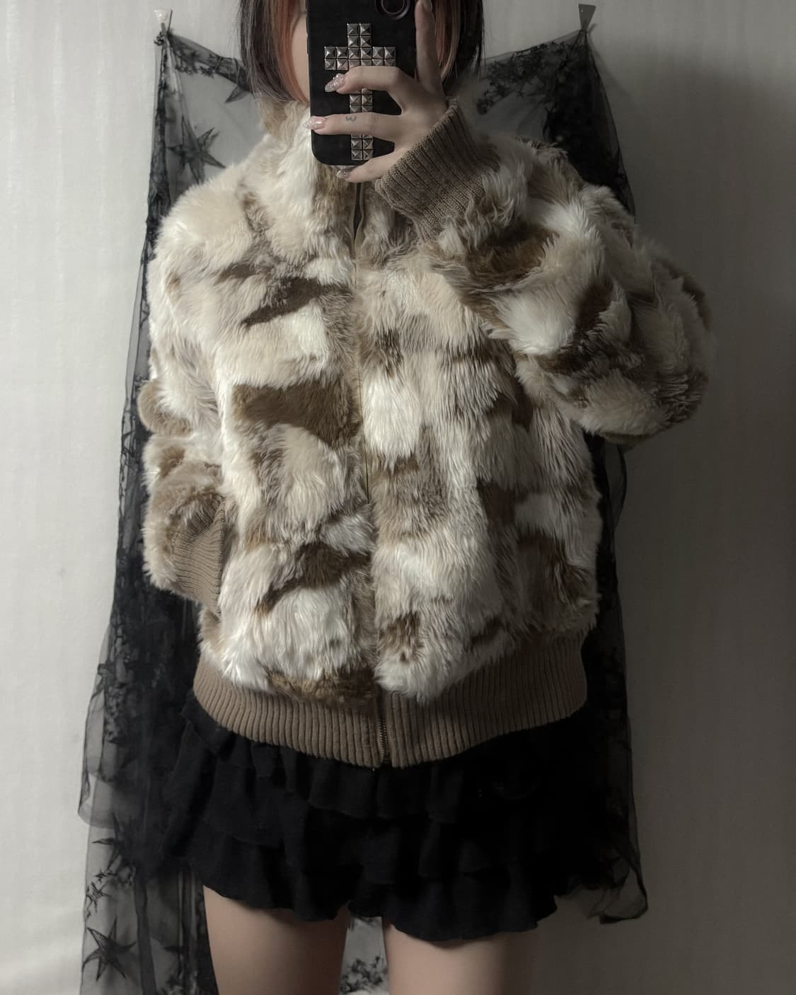 y2k 폭스 퍼 자켓  상품이미지3