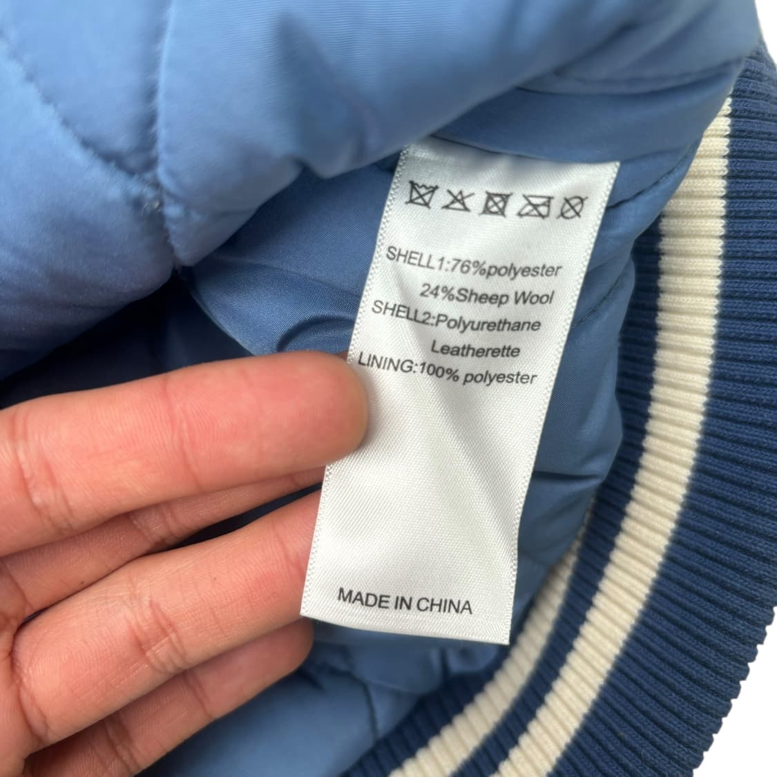 반디더핑크 X SM 엔터테이먼트 아티스트 바시티 자켓 L 상품이미지8