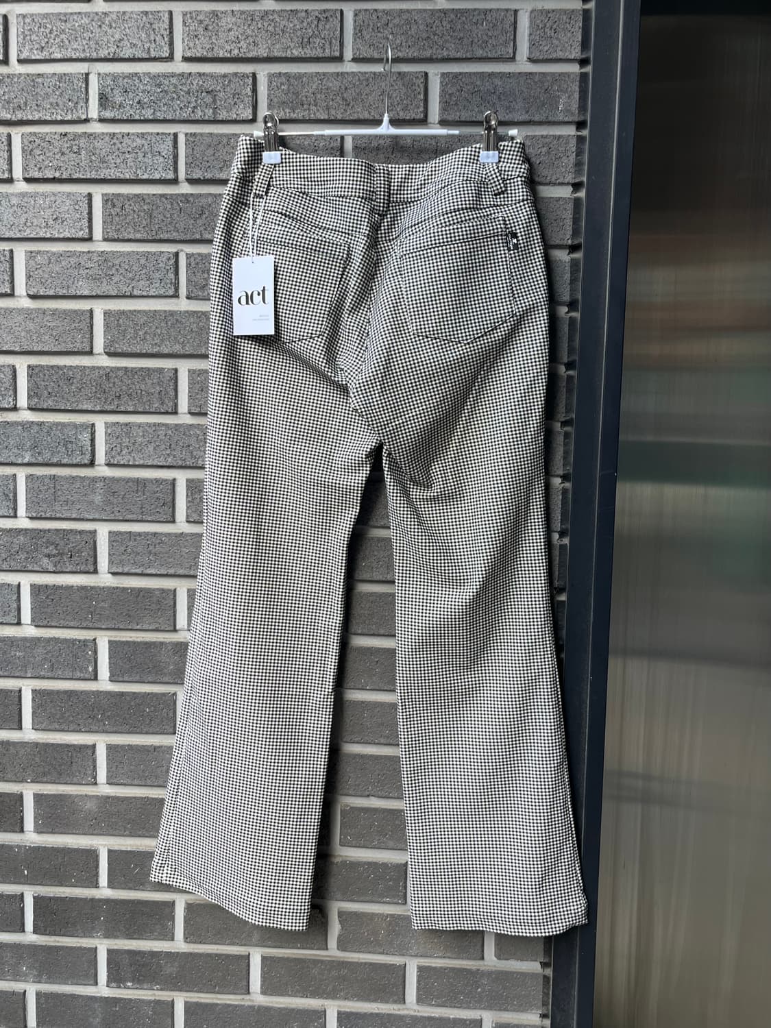 00s COURREGES 하운드투스 로고 팬츠 상품이미지9