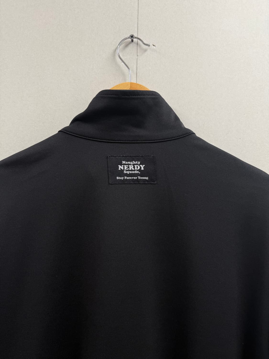 남성 S 오버핏 / 널디 블랙 져지 트랙탑 상품이미지6