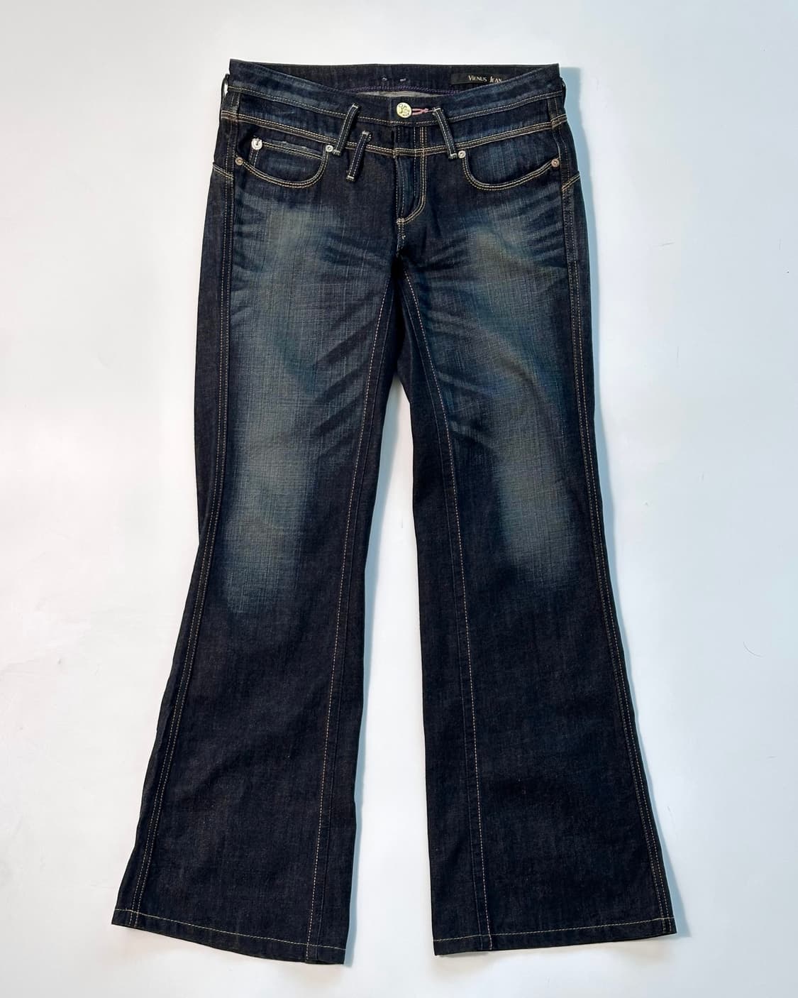 Vienus Jean 빈티지 워싱 부츠컷 데님 상품이미지6