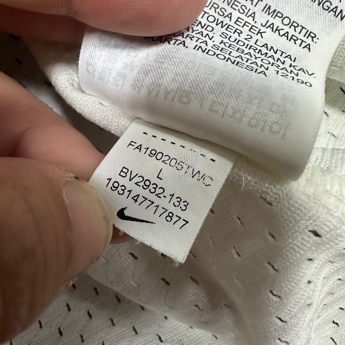 ✨ (바배) 나이키 헤리티지 빅로고 메쉬 반팔티  상품이미지5