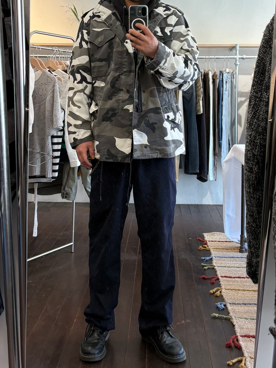 알파인더스트리 90년대 밀리터리 자켓 m65 상품이미지7