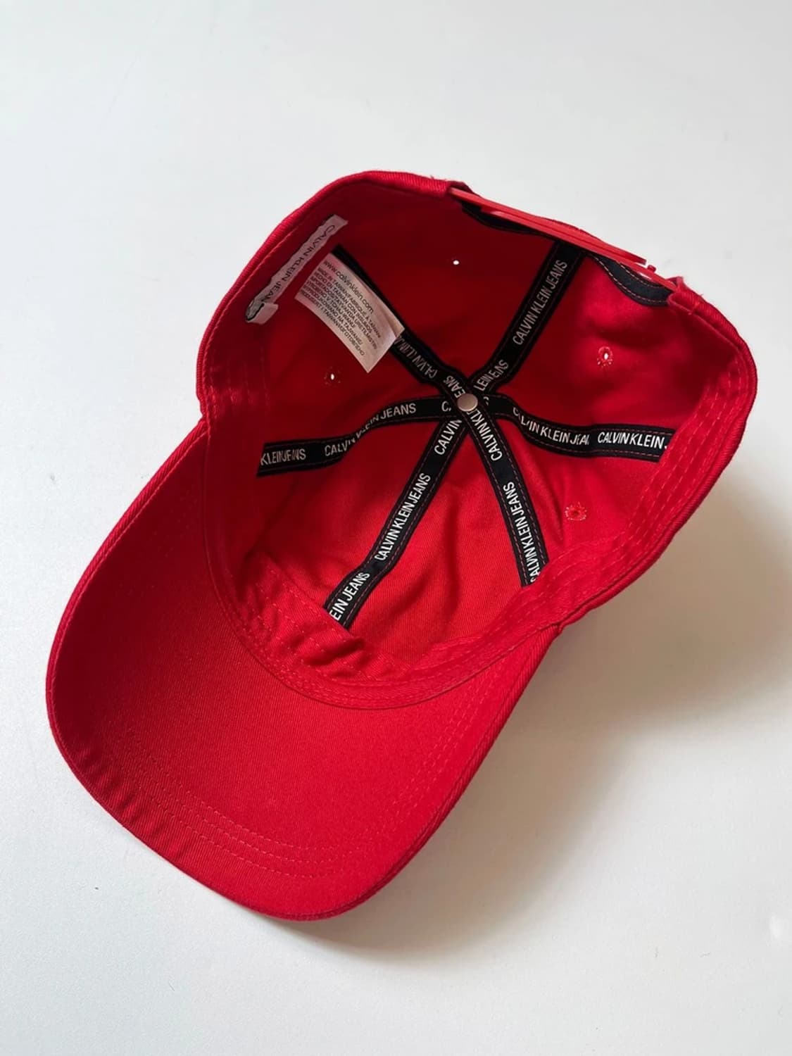 CK 캘빈클라인 모노그램 엠브로이더리 볼캡 Q1441 상품이미지5