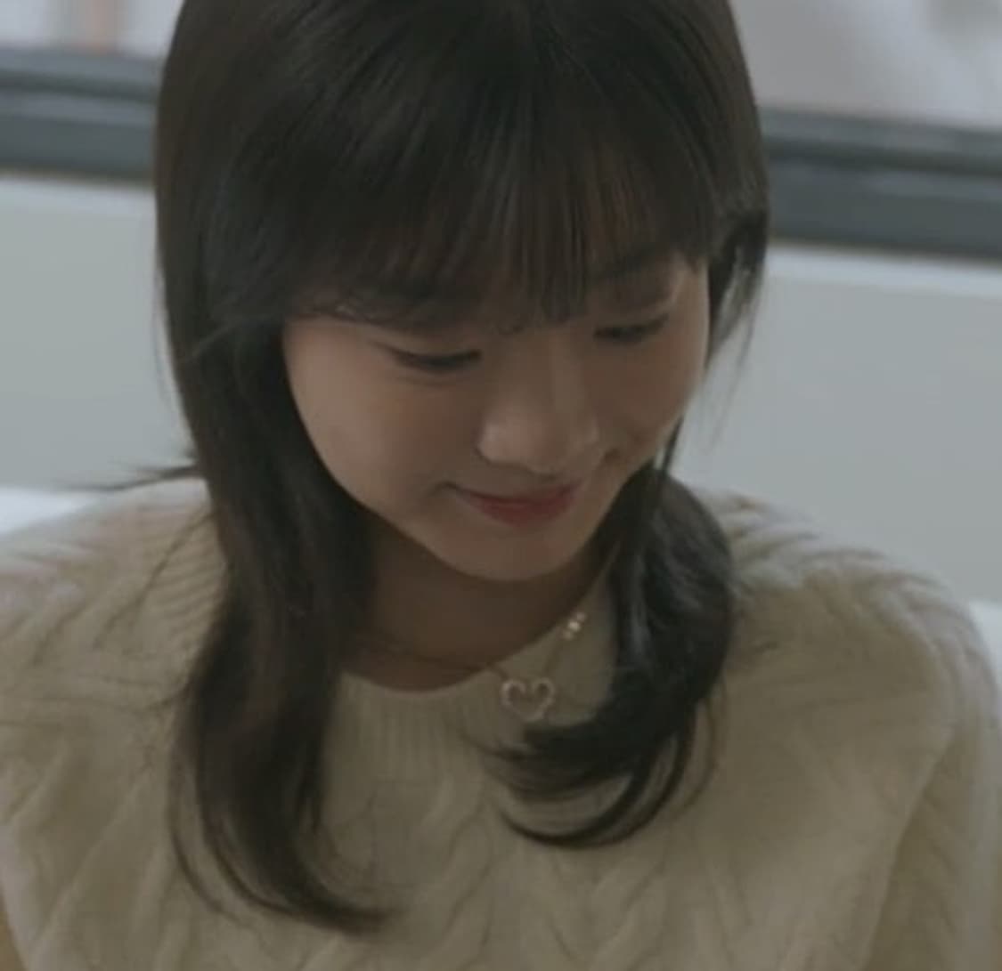 스와로브스키 una 하트 목걸이 로즈골드 상품이미지5