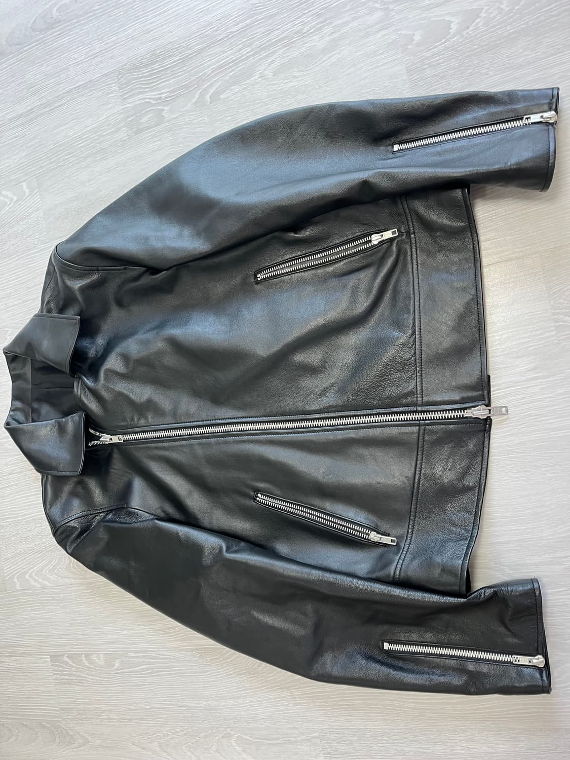 론트 양가죽자켓 L 상품이미지6