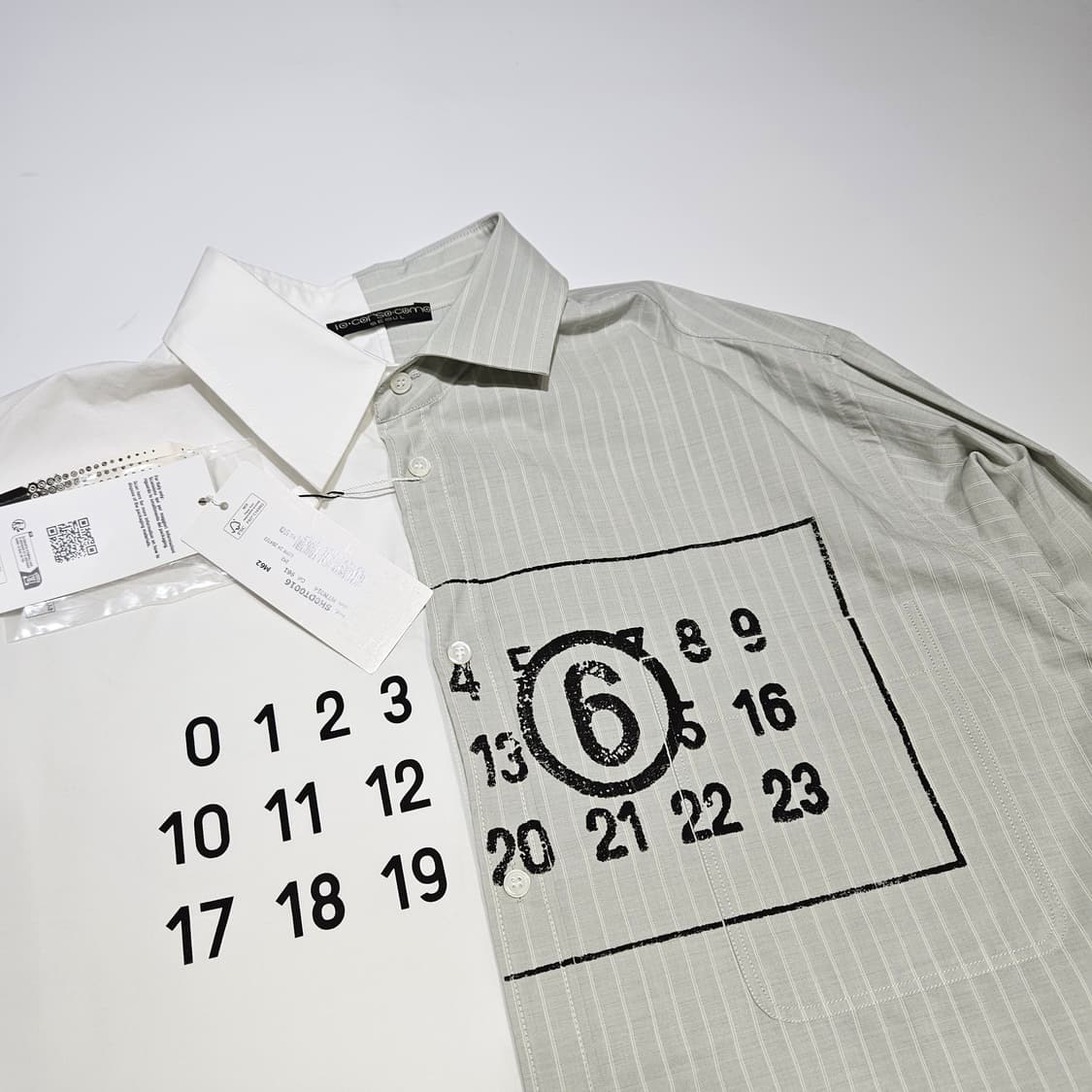 마르지엘라 비대칭 셔츠[50] 상품이미지3