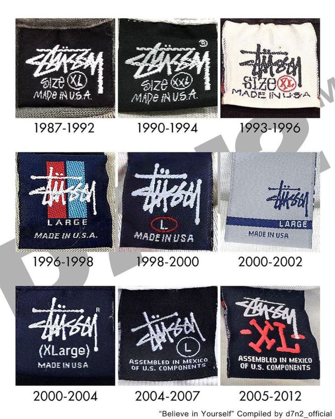90s-00s old stussy , 올드 스투시 티셔츠 상품이미지8