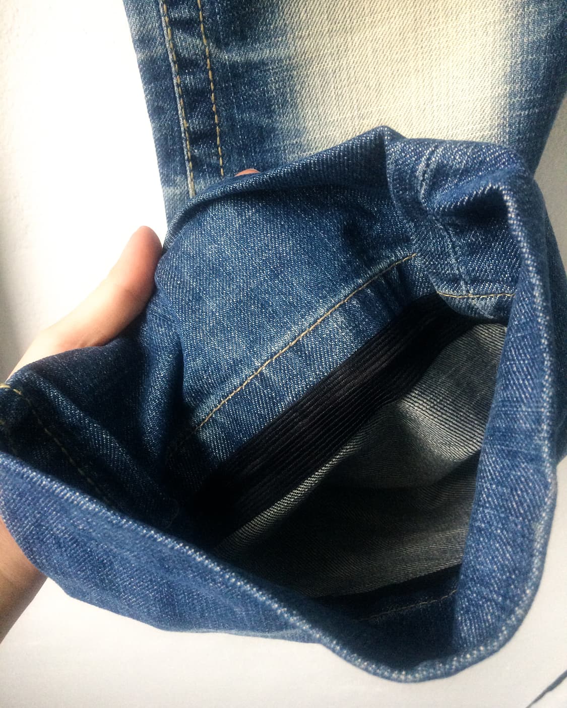 Tribal patch point denim pants 상품이미지5