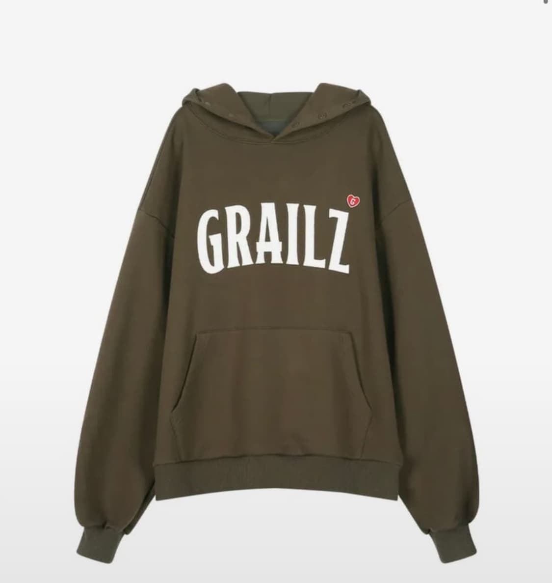 그레일즈 하트 후드티 상품이미지1