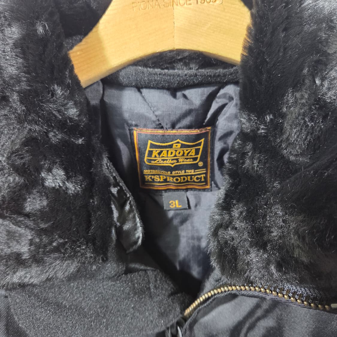 [KADOYA] 카도야 레이스업 본디지 퍼 디테일 자켓 상품이미지6