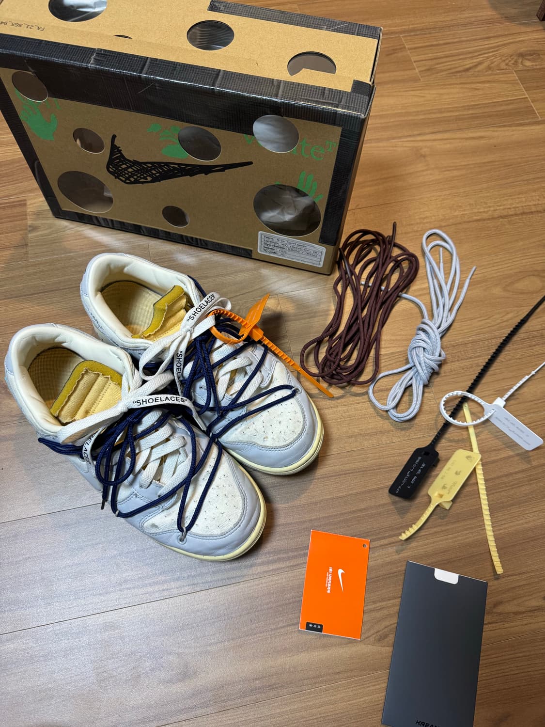 오프화이트 덩크 lot46 265 상품이미지7