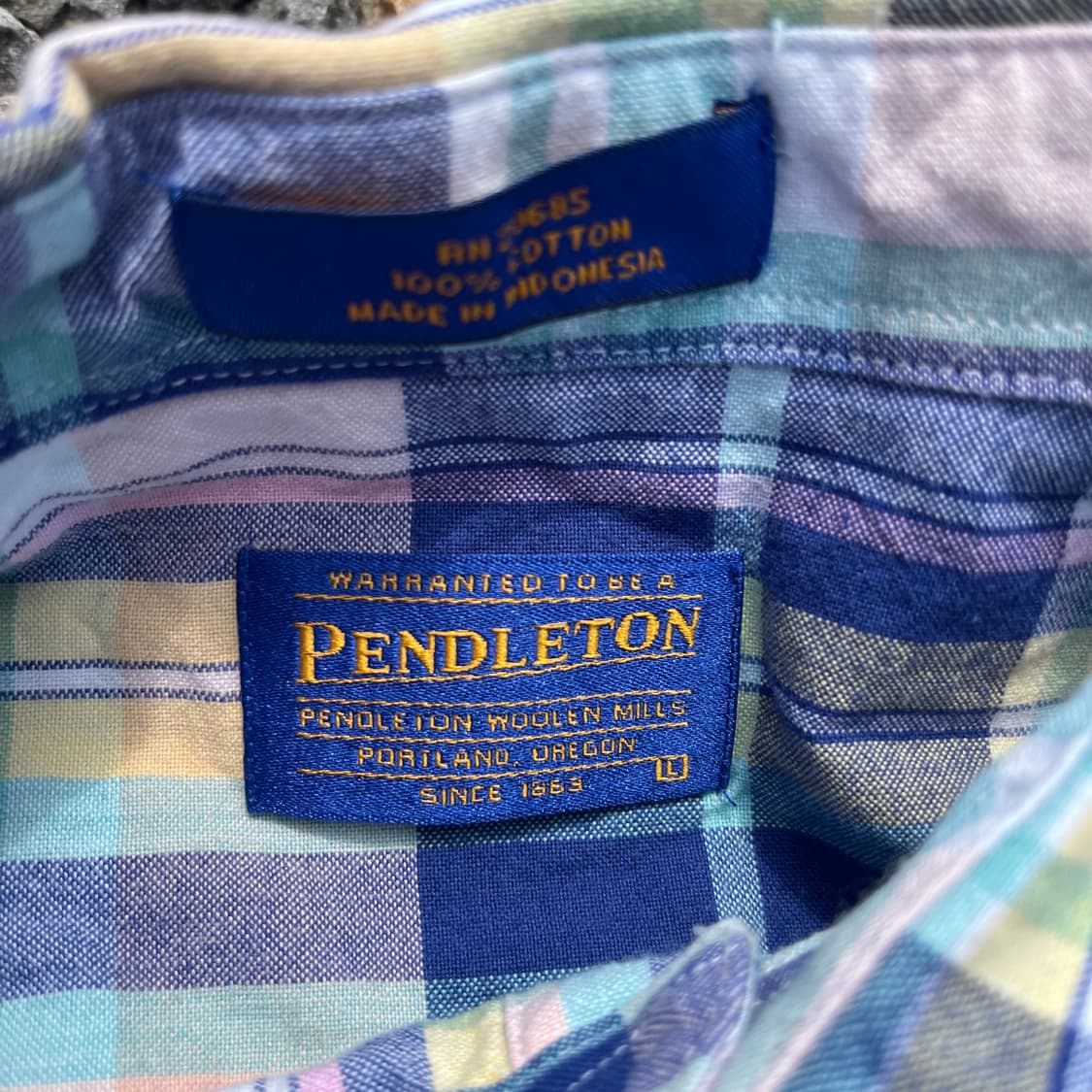 PENDLETON 체크셔츠(실측확인) 상품이미지3
