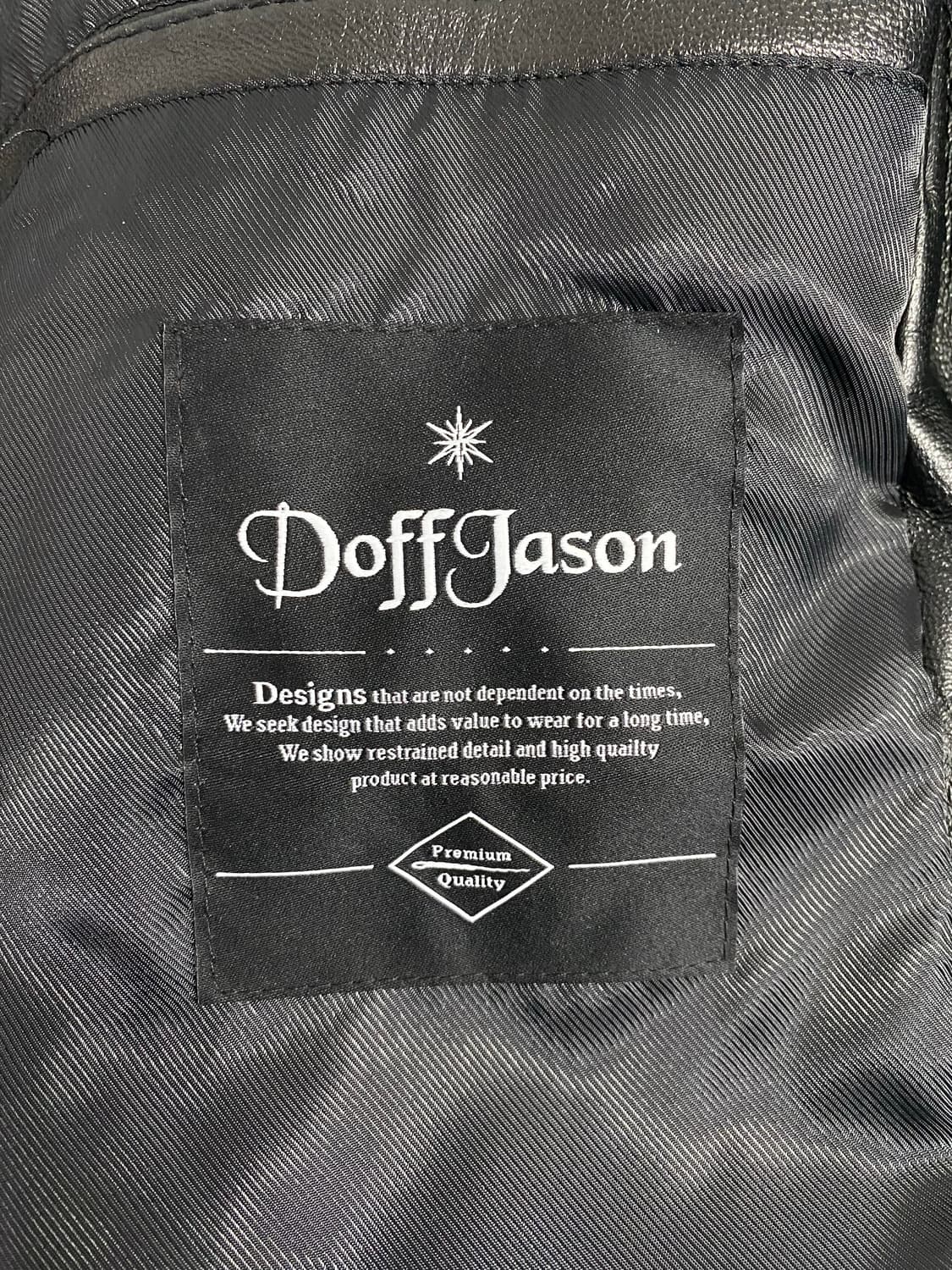 도프제이슨 램스킨 트렌치 코트 M 상품이미지5