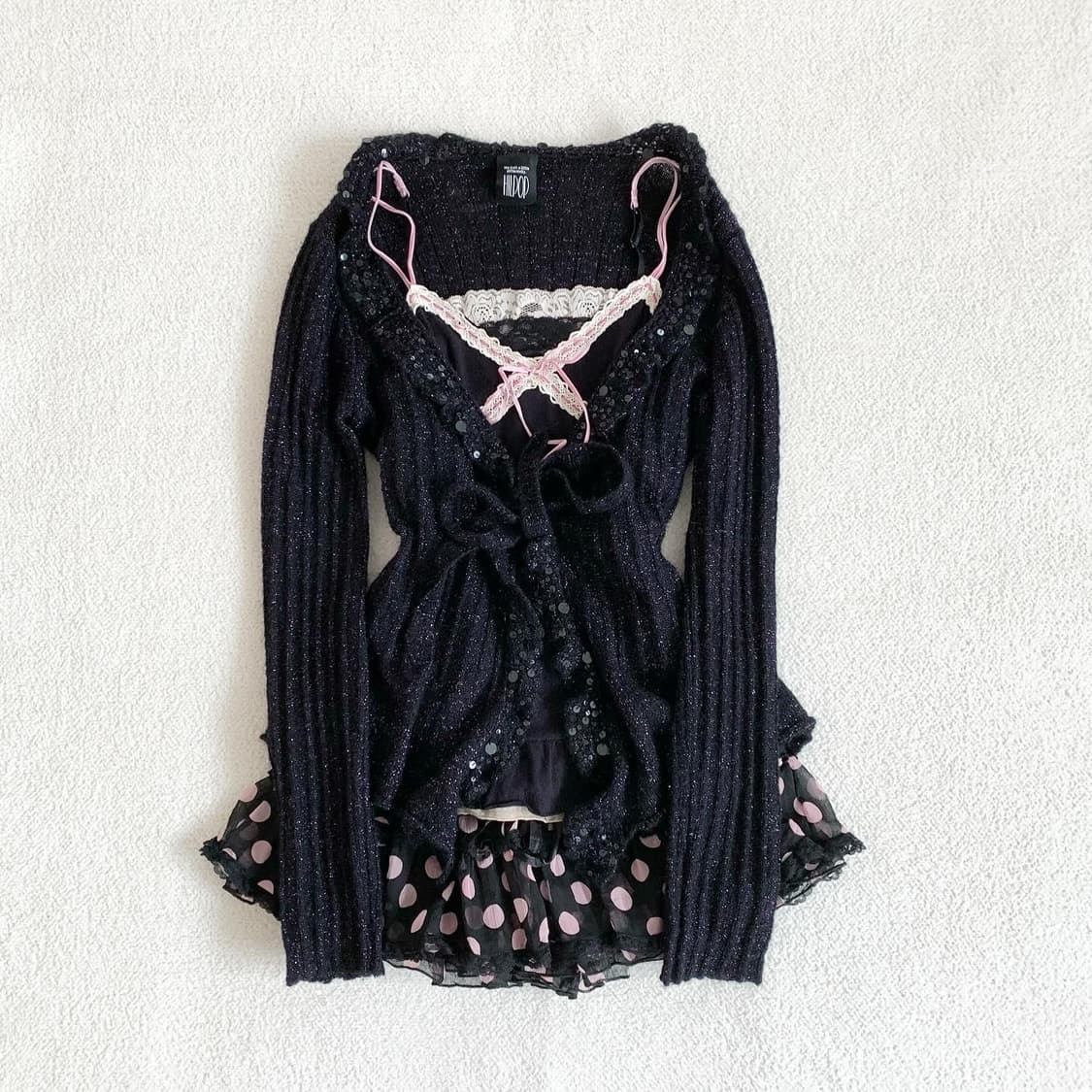 y2k 갸루 쇼콜라마녀 set 상품이미지1