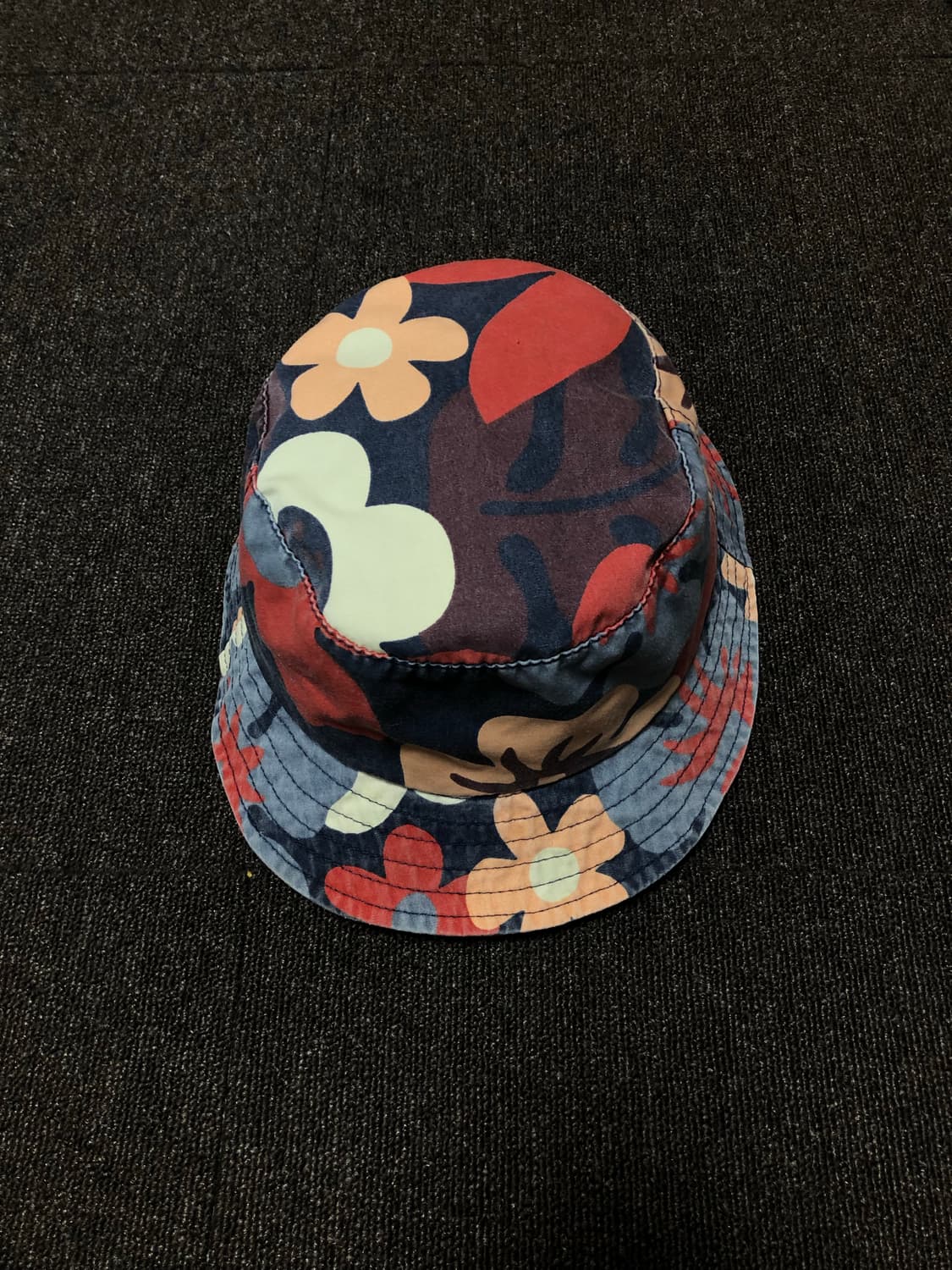 스투시 꽃 버킷햇 S-M 상품이미지2