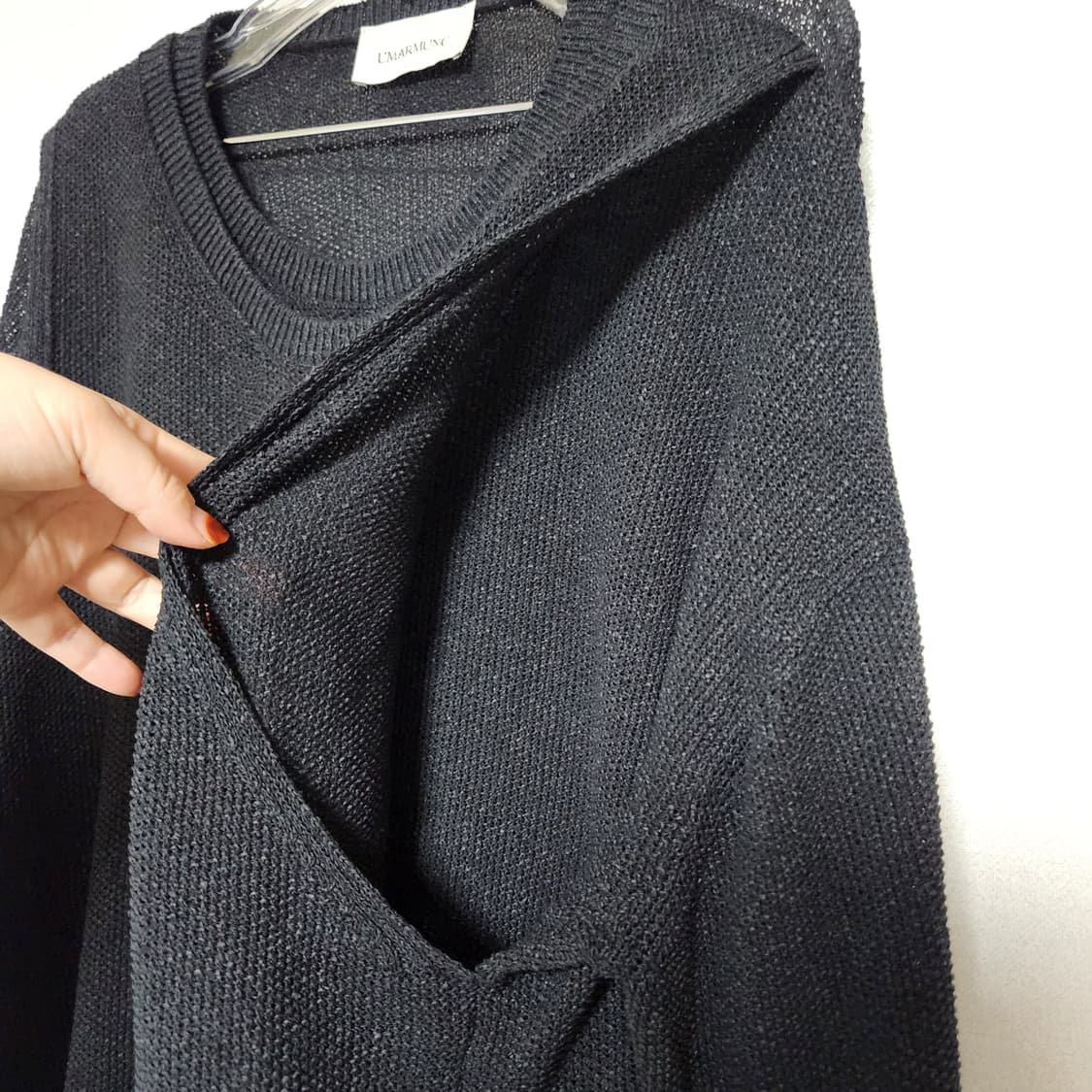 24년 우마뭉 여름 니트 남L 상품이미지4