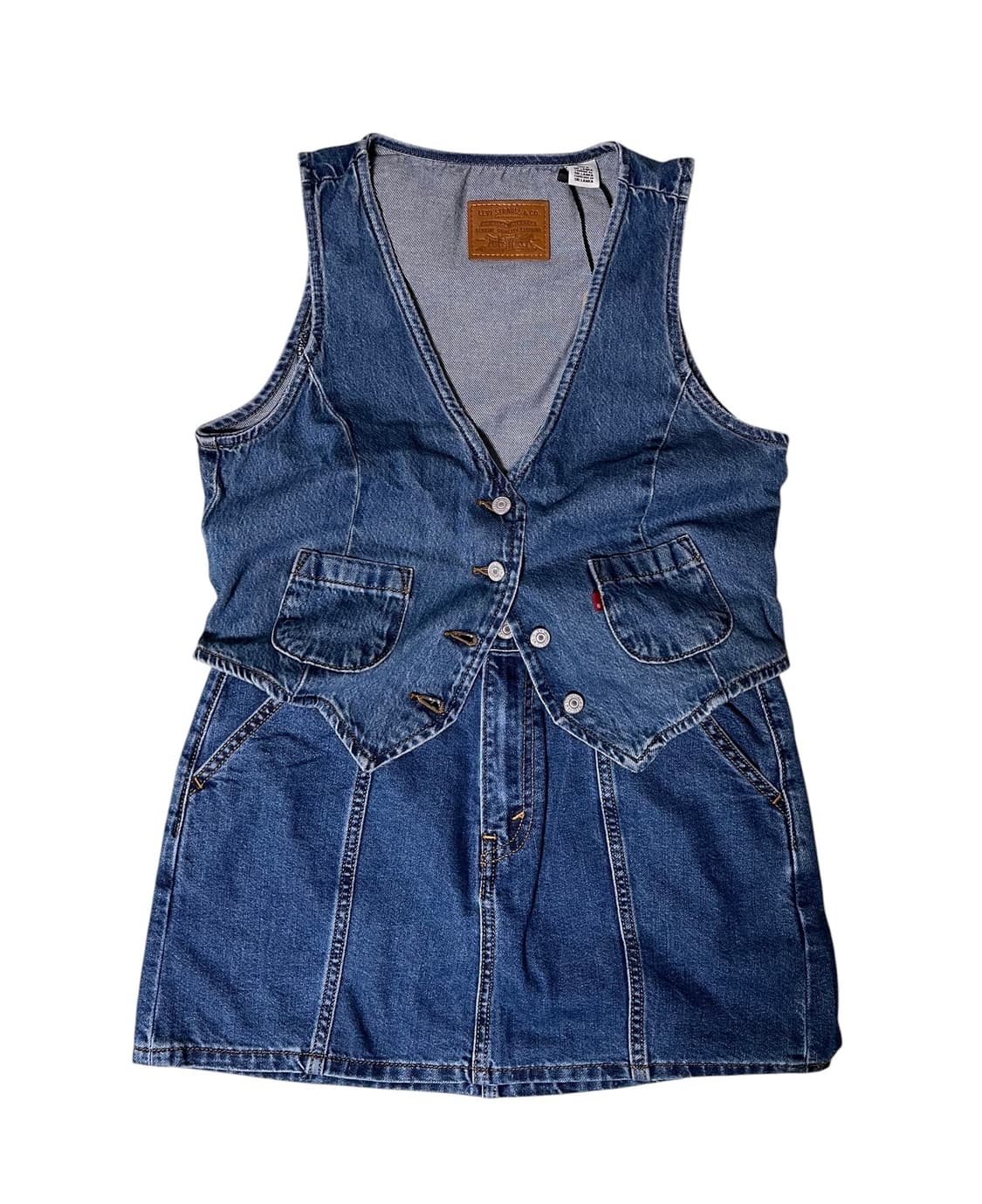(새상품) 리바이스 데님 조끼 베스트 S 상품이미지2