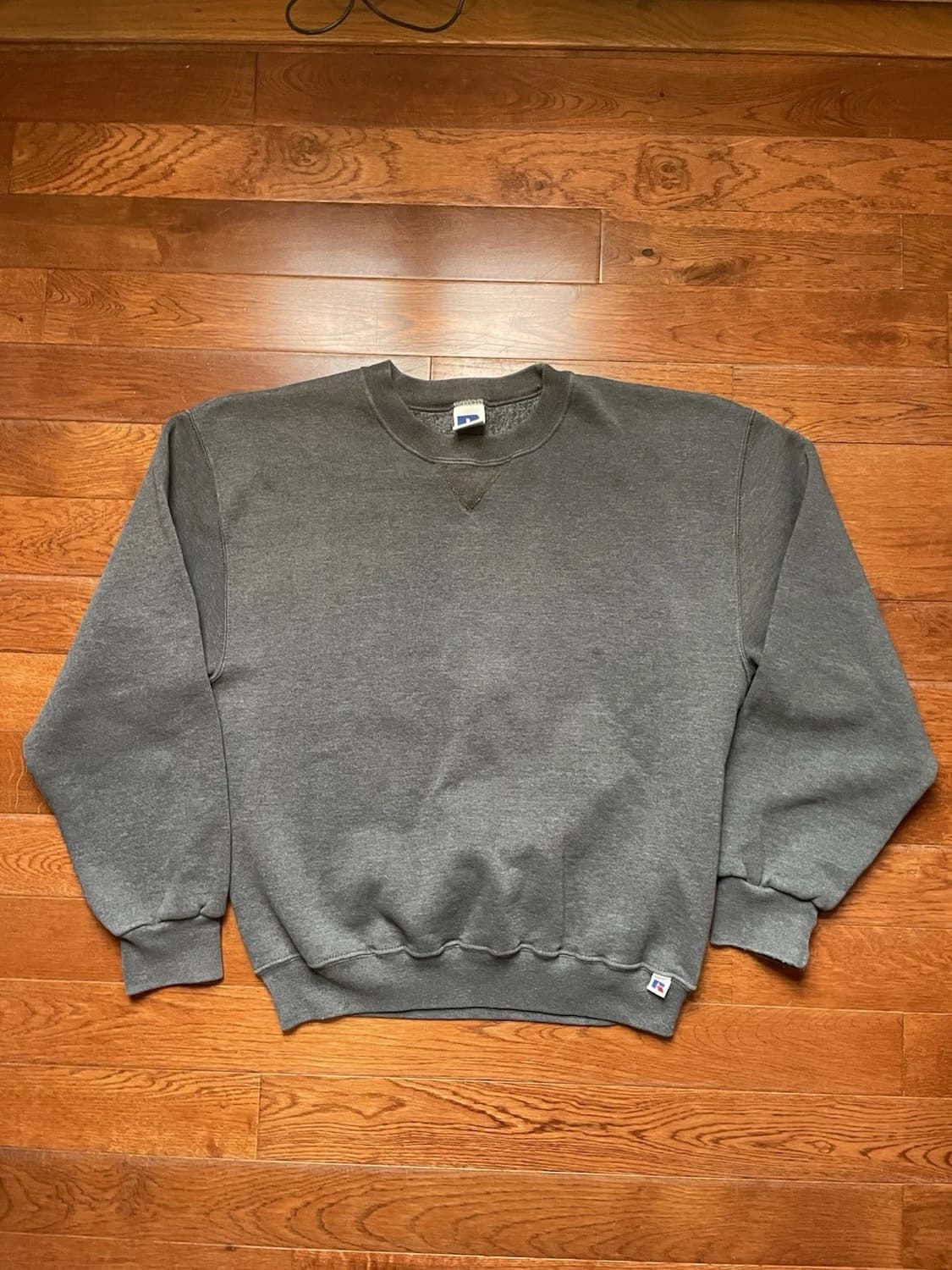 90s 러셀 애슬레틱 빈티지 그레이 맨투맨 상품이미지1