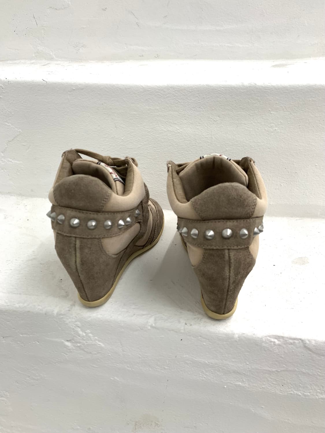 Ash sand stud high top sneakers  상품이미지4