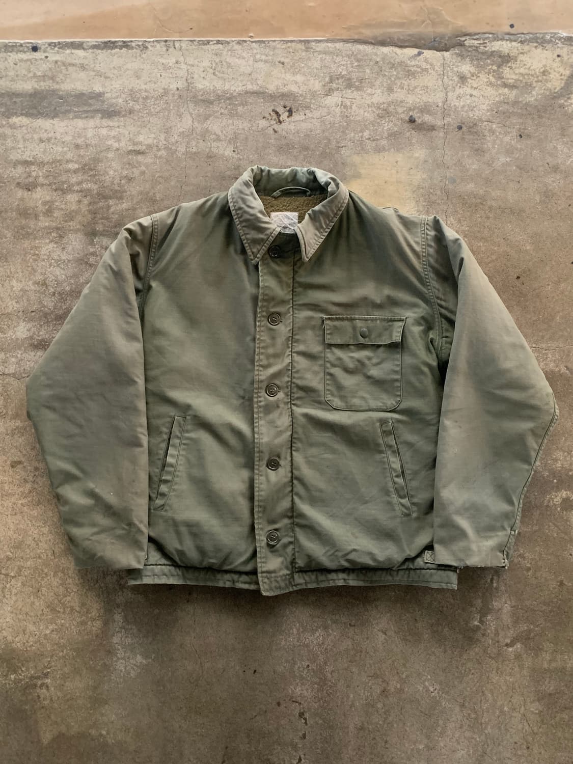 70s 미 해군 A-2 덱 자켓 상품이미지1