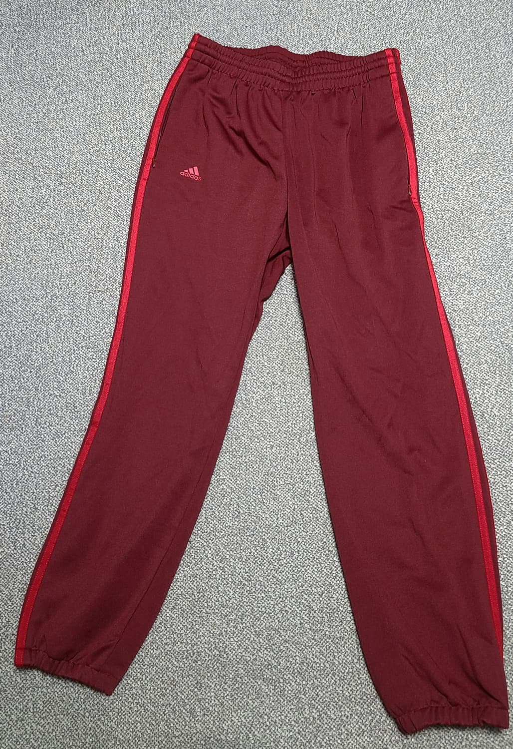 아디다스 3-스트라이프 트레이닝 팬츠 자주색 상품이미지1