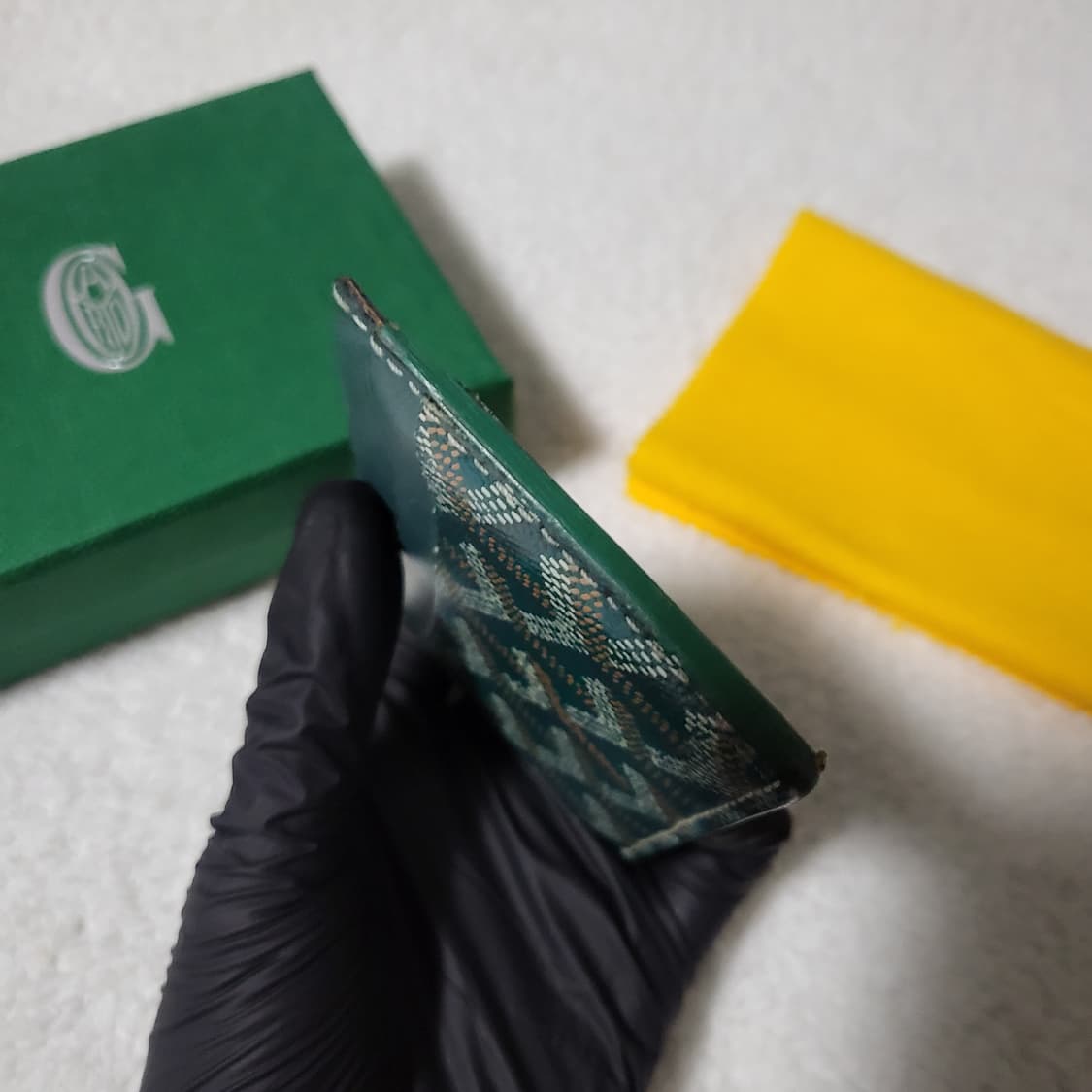 [풀구성]고야드 생쉴피스 카드홀더 카드지갑 그린 상품이미지5