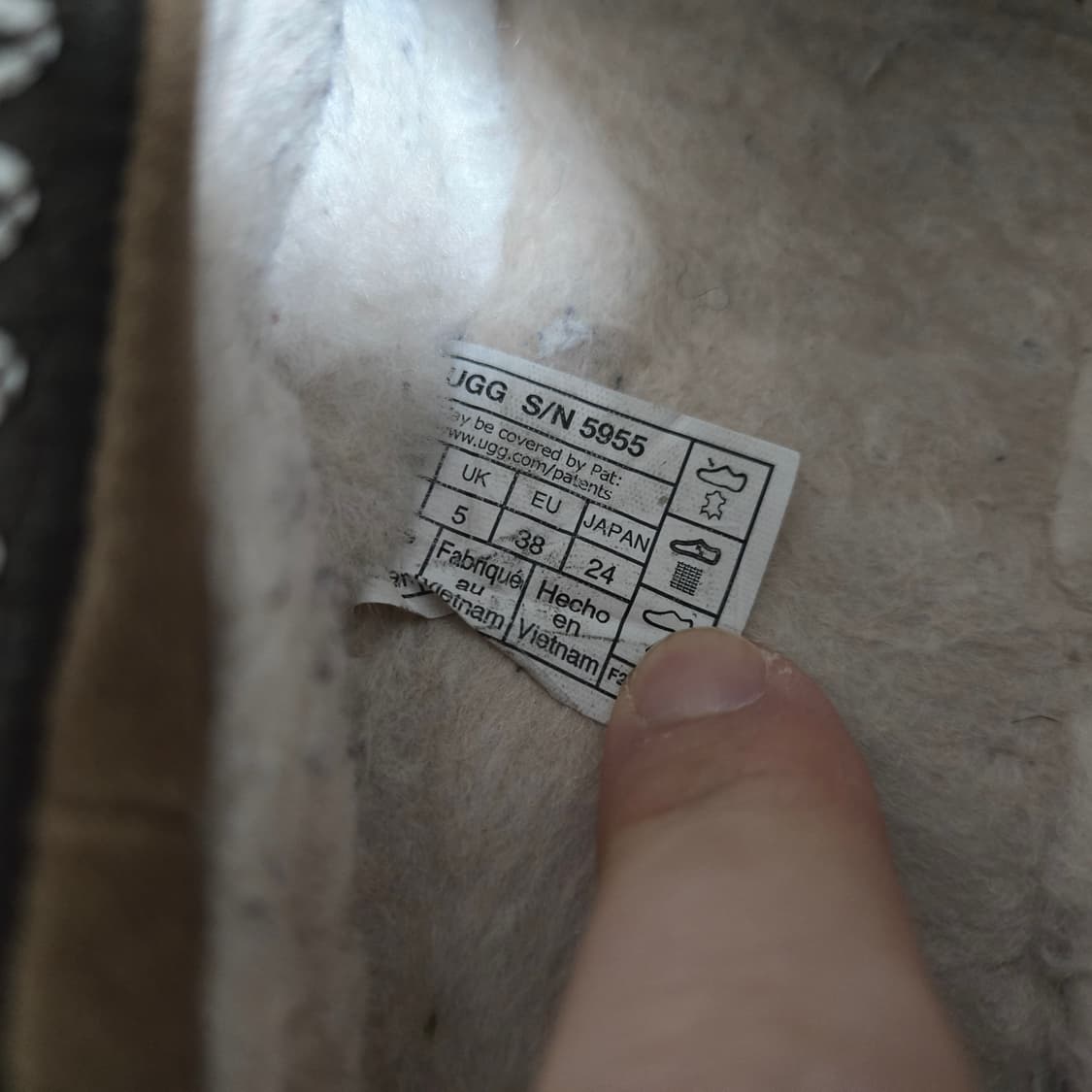 240 UGG 미국어그 타스만 체스트넛  상품이미지9