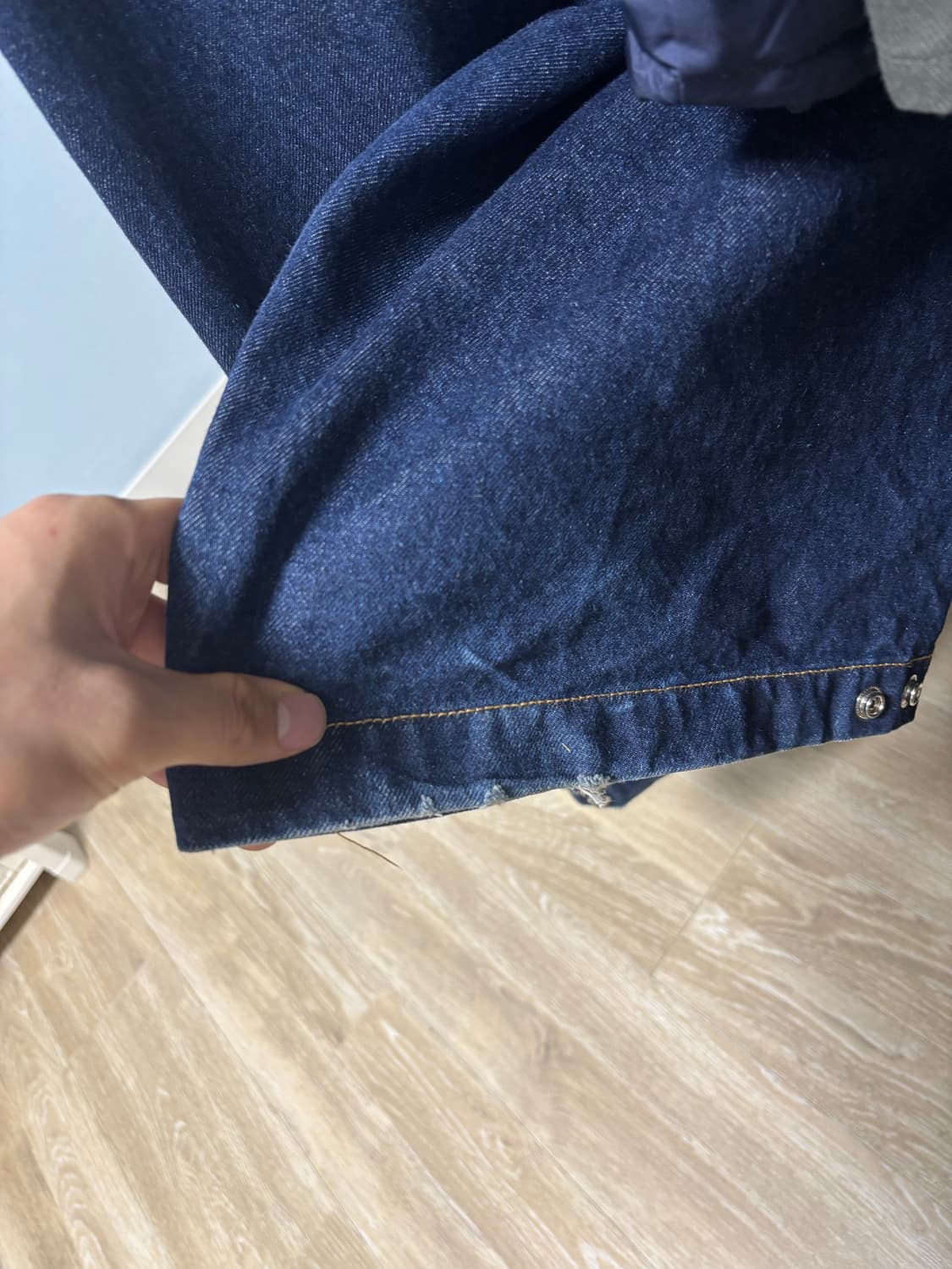 9999 아카이브 더블니 데님팬츠 상품이미지2