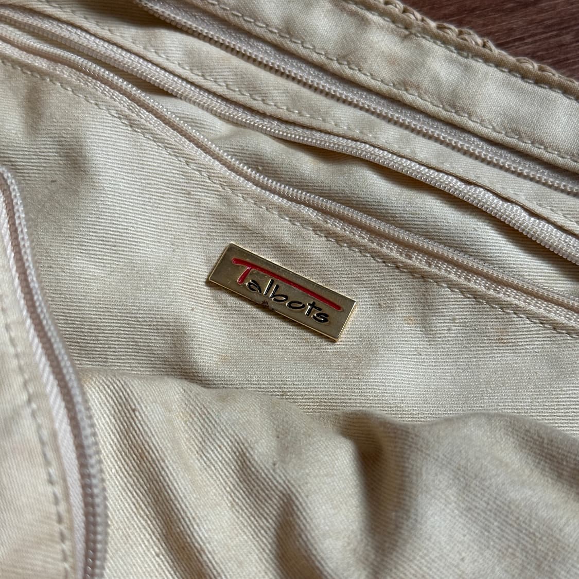 Talbots crochet shoulder tote bag 상품이미지9