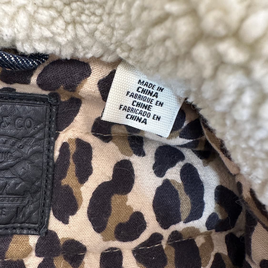 리바이스 쉐르파 데님 트러커 자켓 상품이미지4