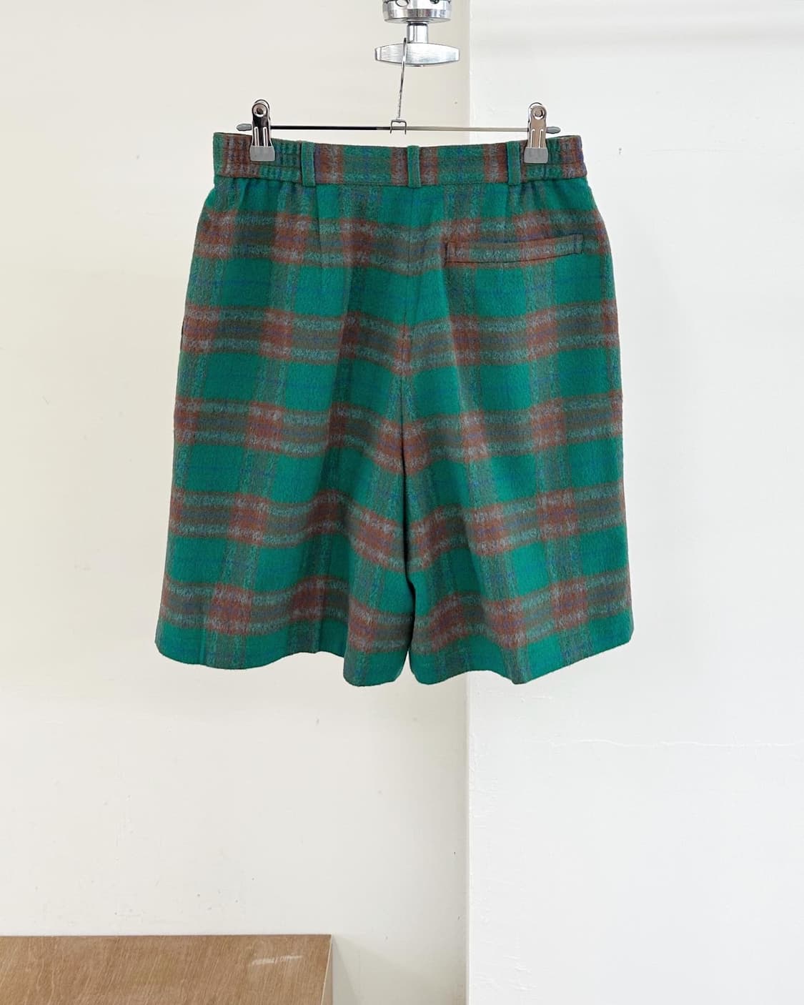 크리스찬 디올 그린 체크패턴 하프 팬츠 상품이미지5