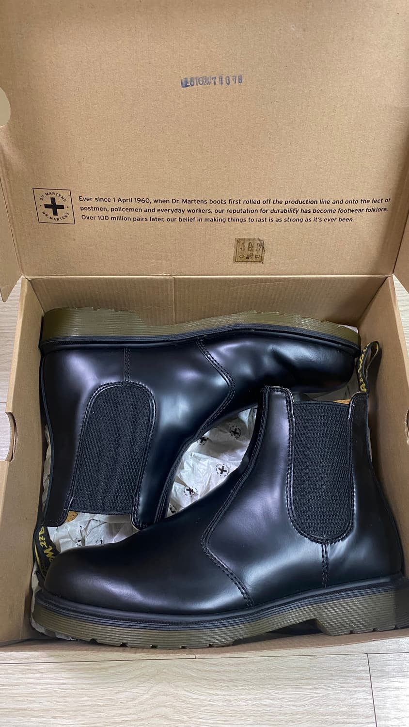 닥터마틴 2976 첼시 부츠 260mm 완전 새제품 / 미착용 상품이미지1