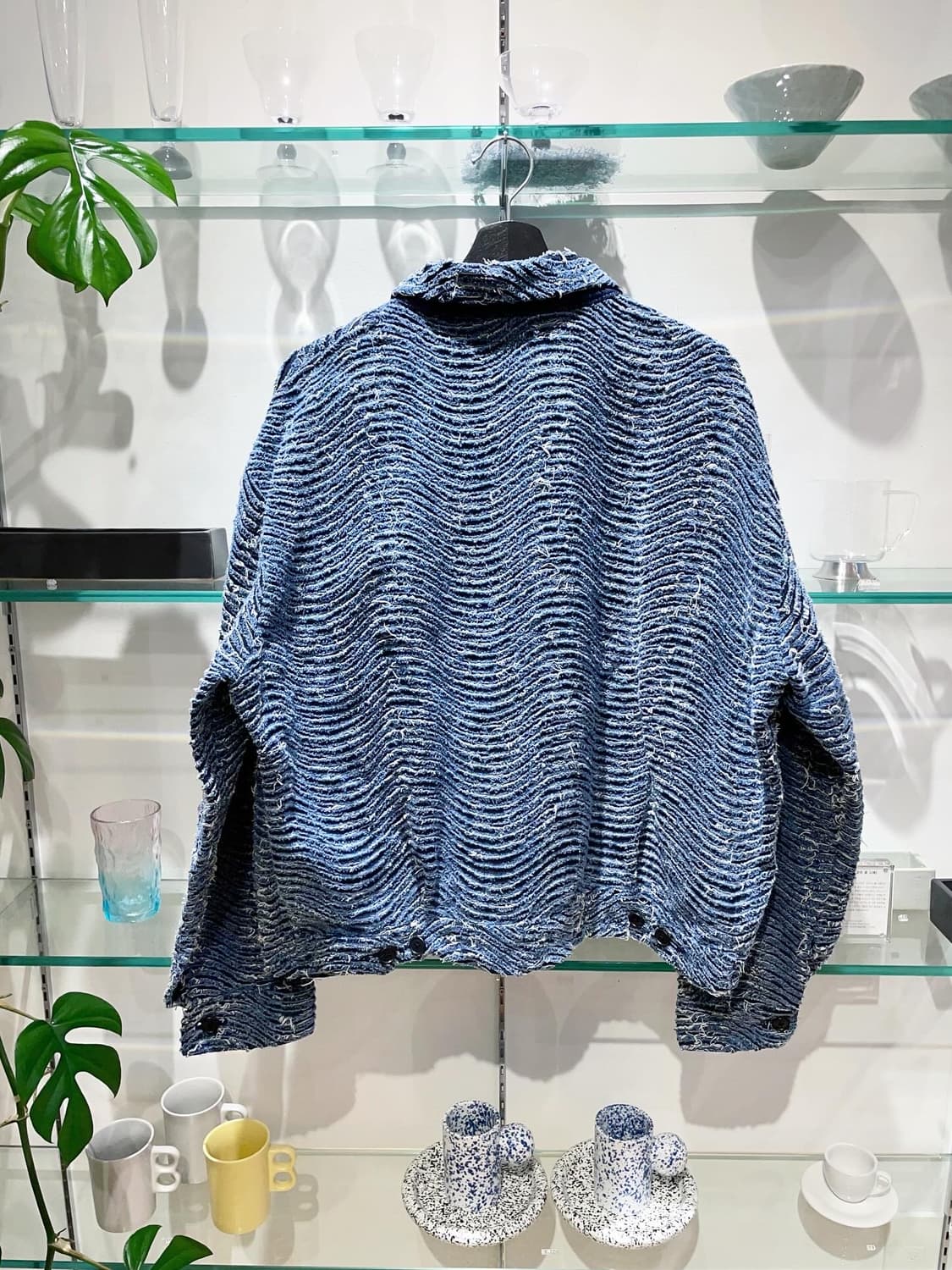 카미야 wave denim jacket 상품이미지2
