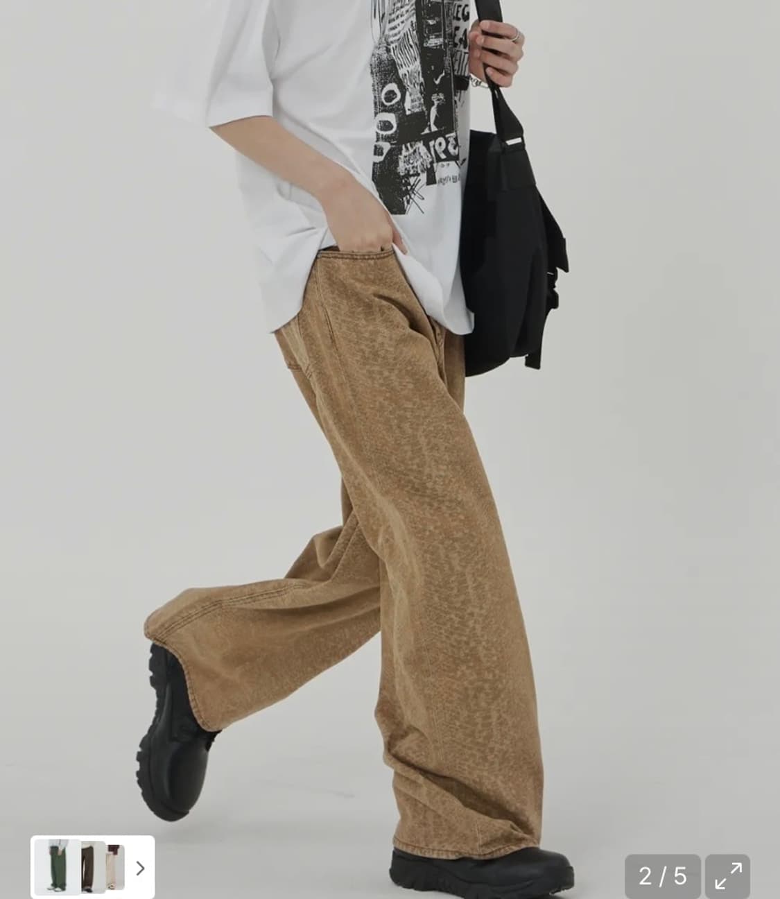 메종미네드 ANACONDA LASER WIDE DEMIN PANTS 상품이미지2
