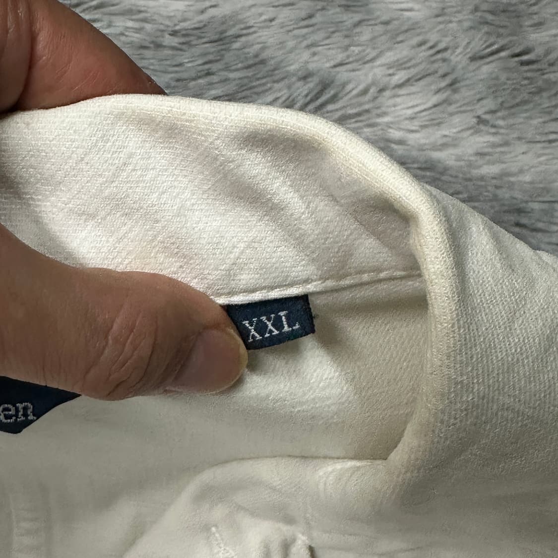폴로랄프로렌 코튼 화이트 워크 자켓 XXL 상품이미지4