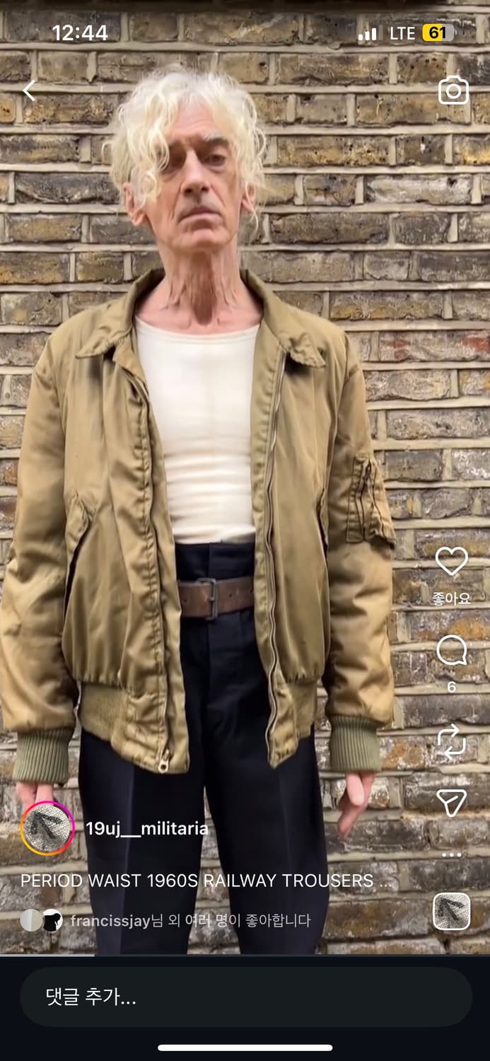 19070s 빈티지 미군 봄버자켓 상품이미지3