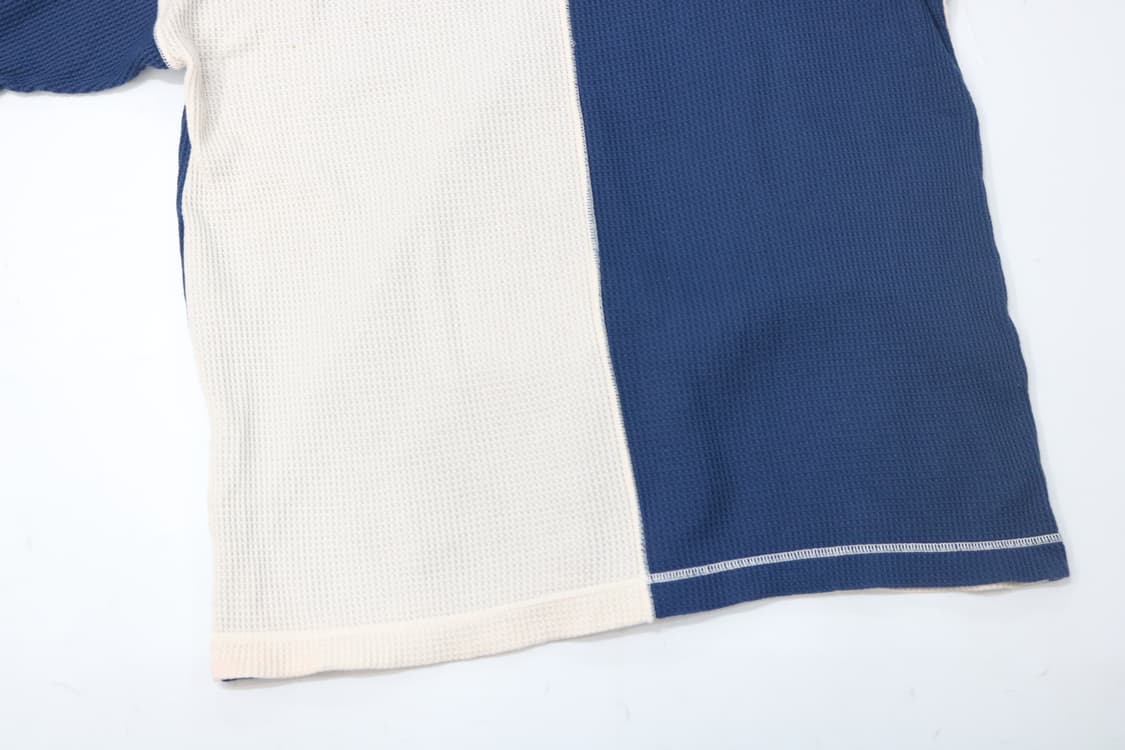 미스터 준코 빈티지 와플 조직 하프 앤 하프 포켓 티셔츠 상품이미지8