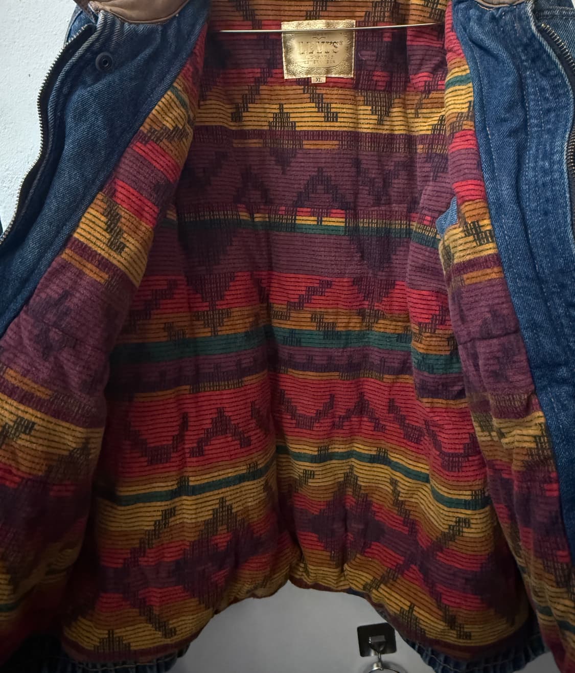 샤이야 라보프 리바이스 청자켓 XL 상품이미지4