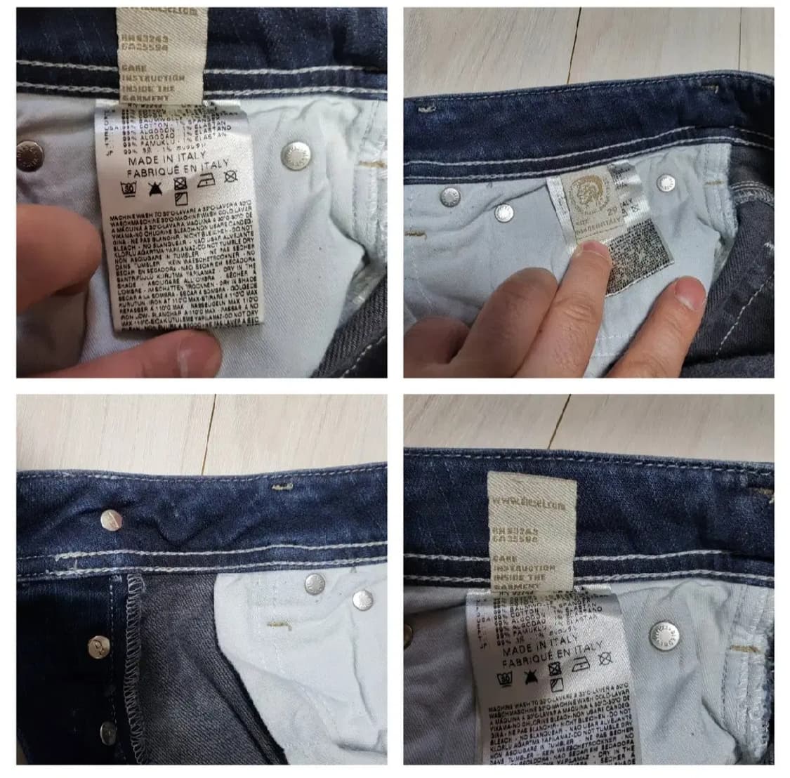 (29) 디젤 자티니 부츠컷 디젤 플레어진 디젤 청바지 diesel 상품이미지8