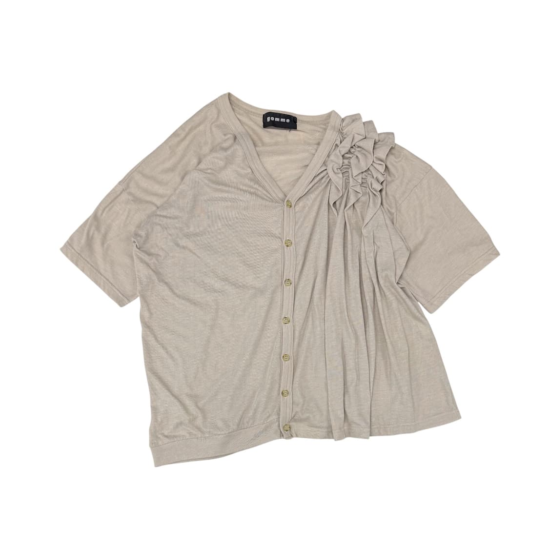 Gomme asymmetric top 상품이미지1