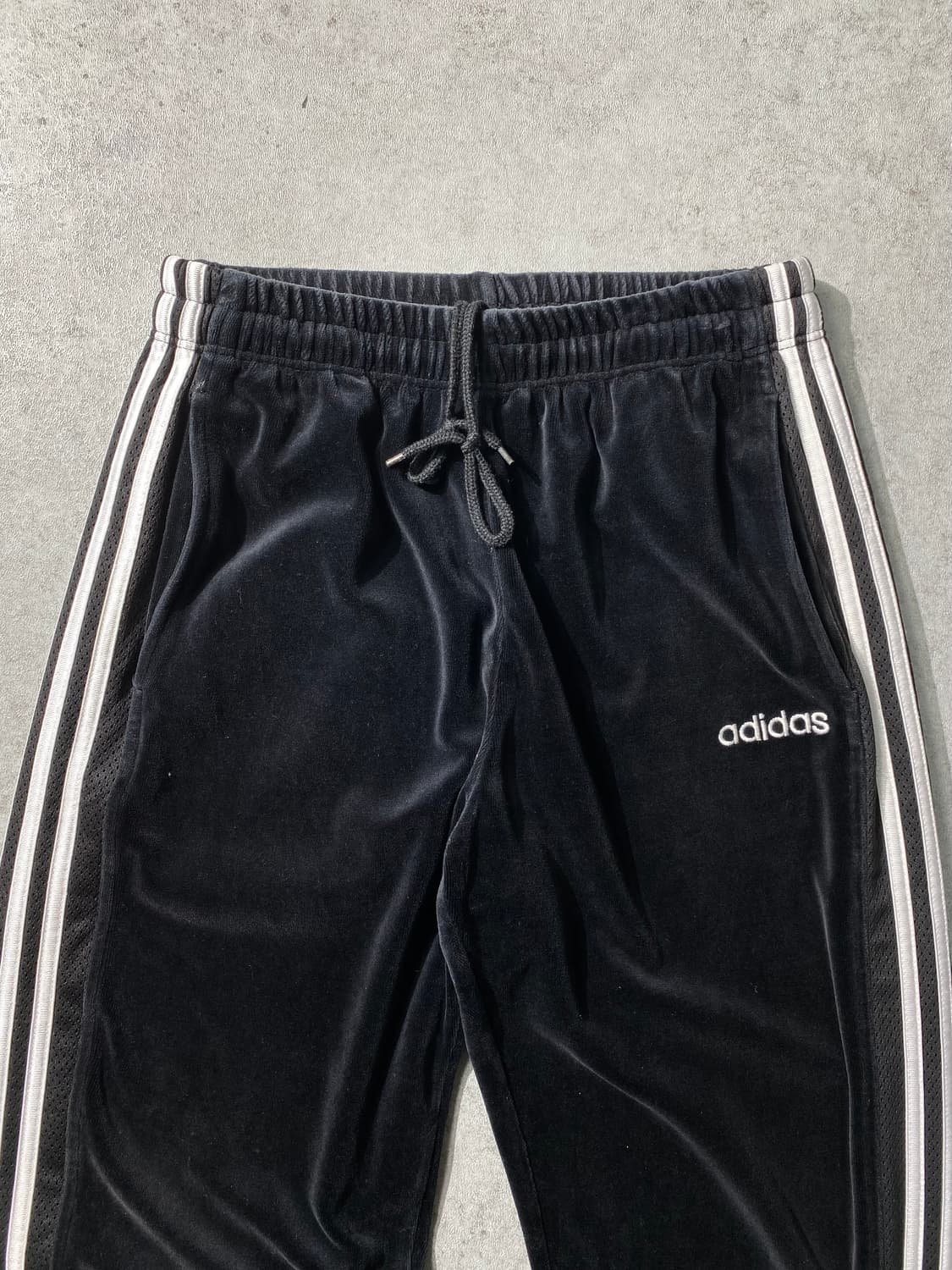 [M] 00s Adidas 아디다스 다크네이비 벨루어 트랙져지 셋업 상품이미지9